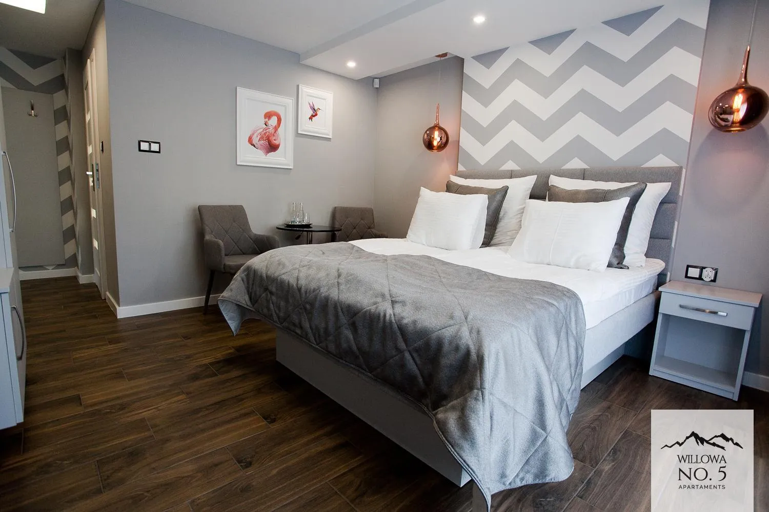 Bed in Willowa NO. 5 APARTAMENTS