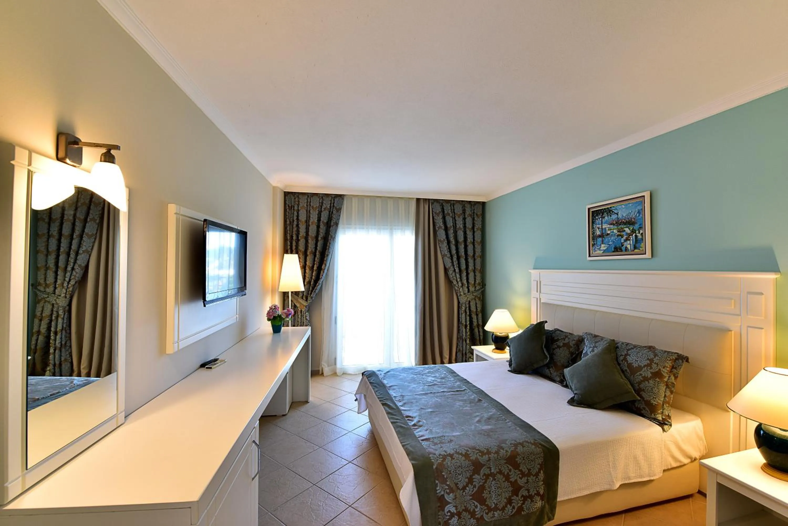 Photo of the whole room, Bed in Ayaz Aqua Beach Hotel