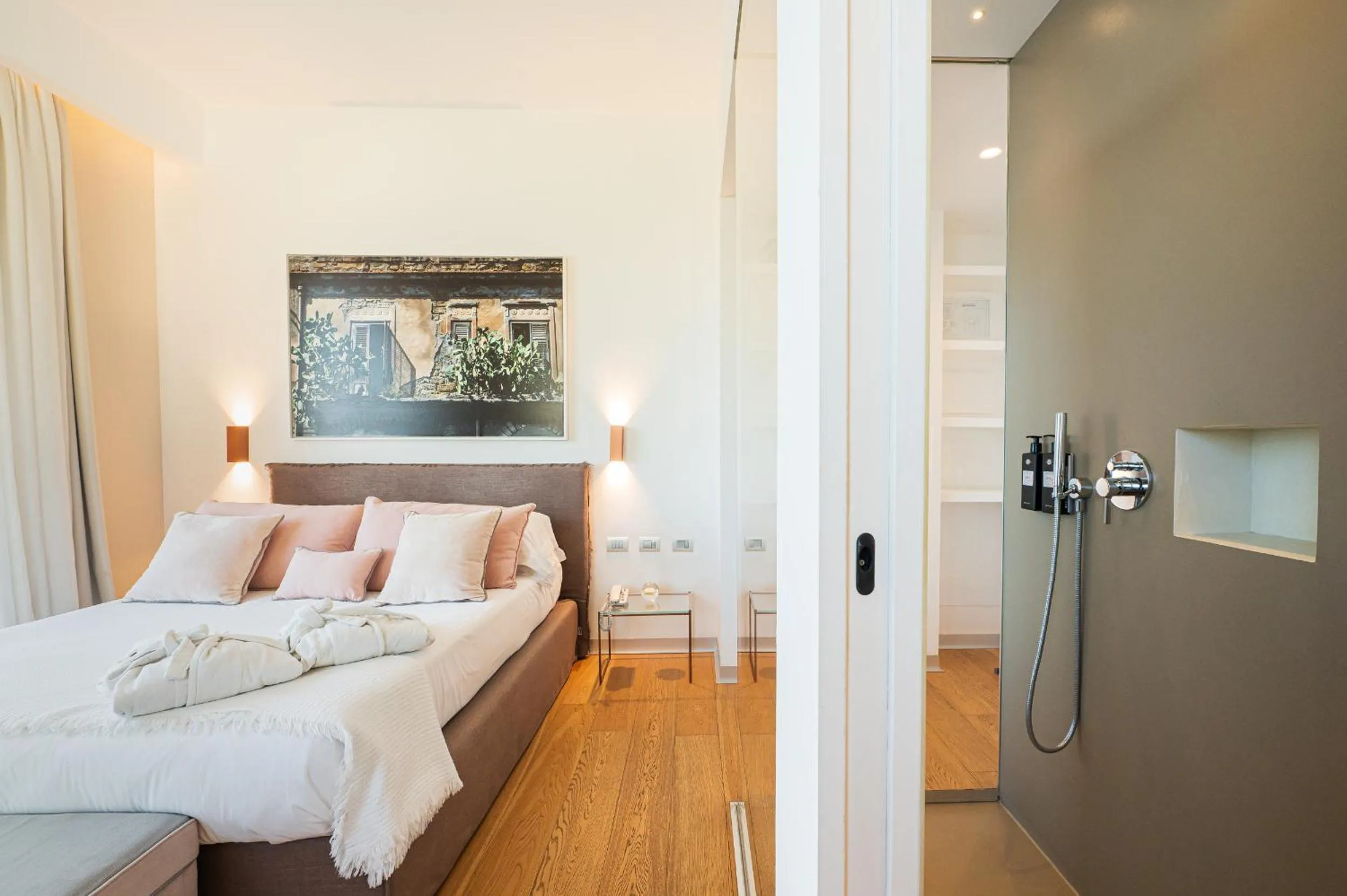 Bed in Unìco Boutique Hotel d'Arte