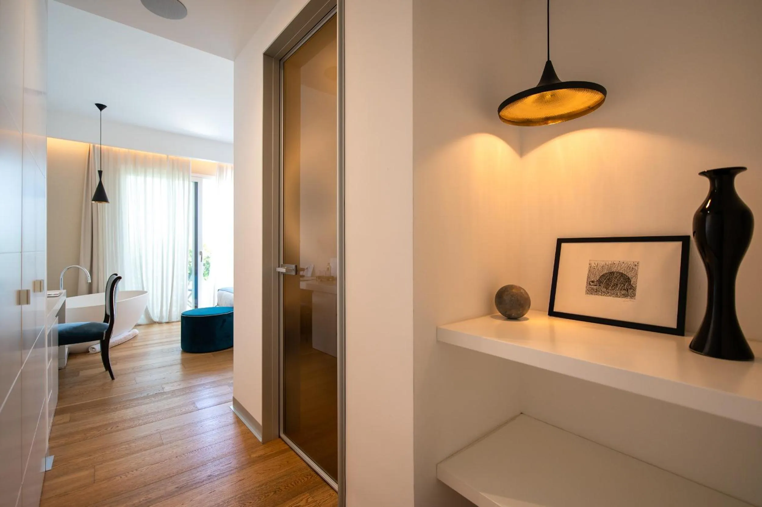 Bed in Unìco Boutique Hotel d'Arte