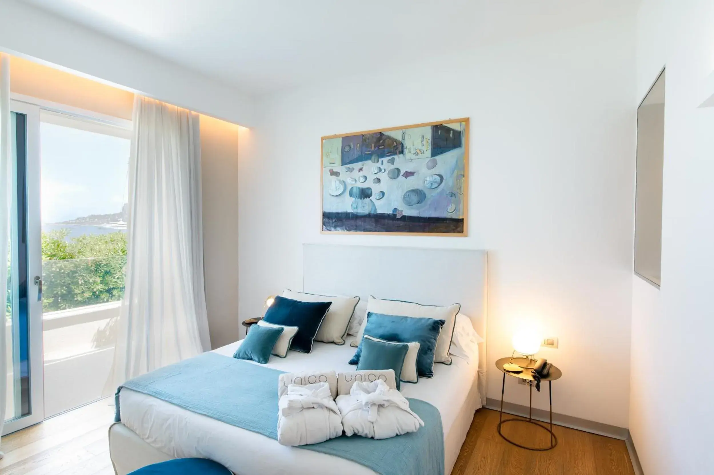 Deluxe Double Room with Balcony in Unìco Boutique Hotel d'Arte Deluxe Double Room with Balcony in Unìco Boutique Hotel d'Arte