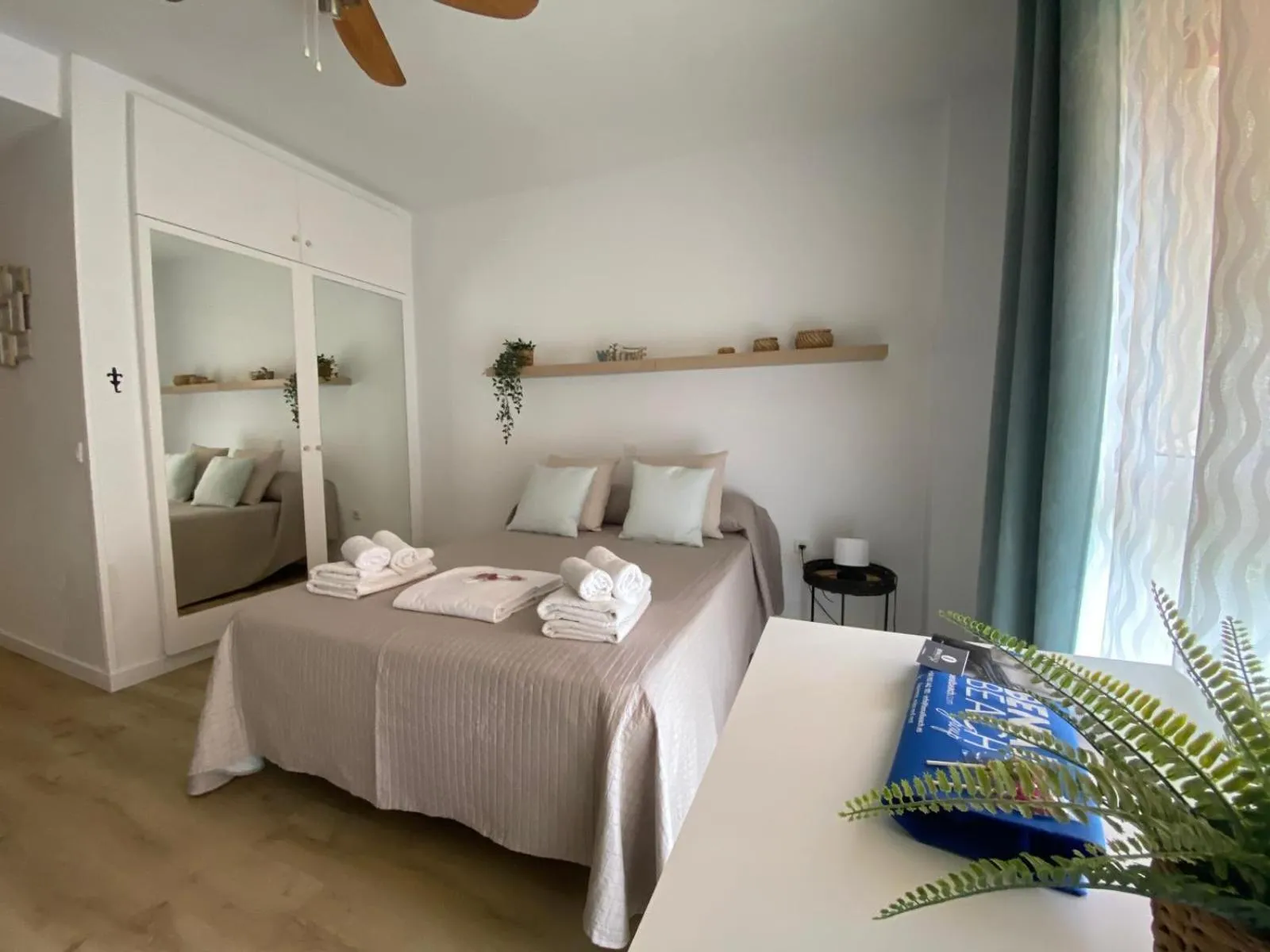 Bed in Apartamentos Benal Beach Group