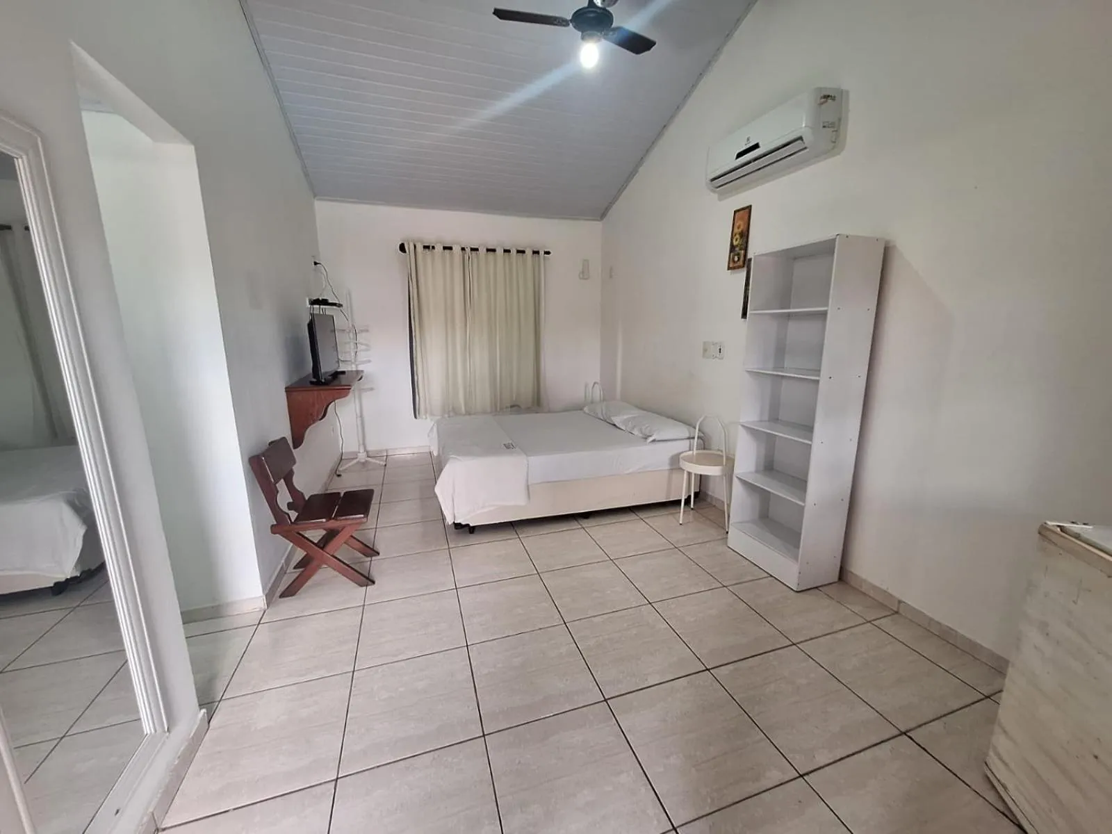 Bed in Pousada Estalage