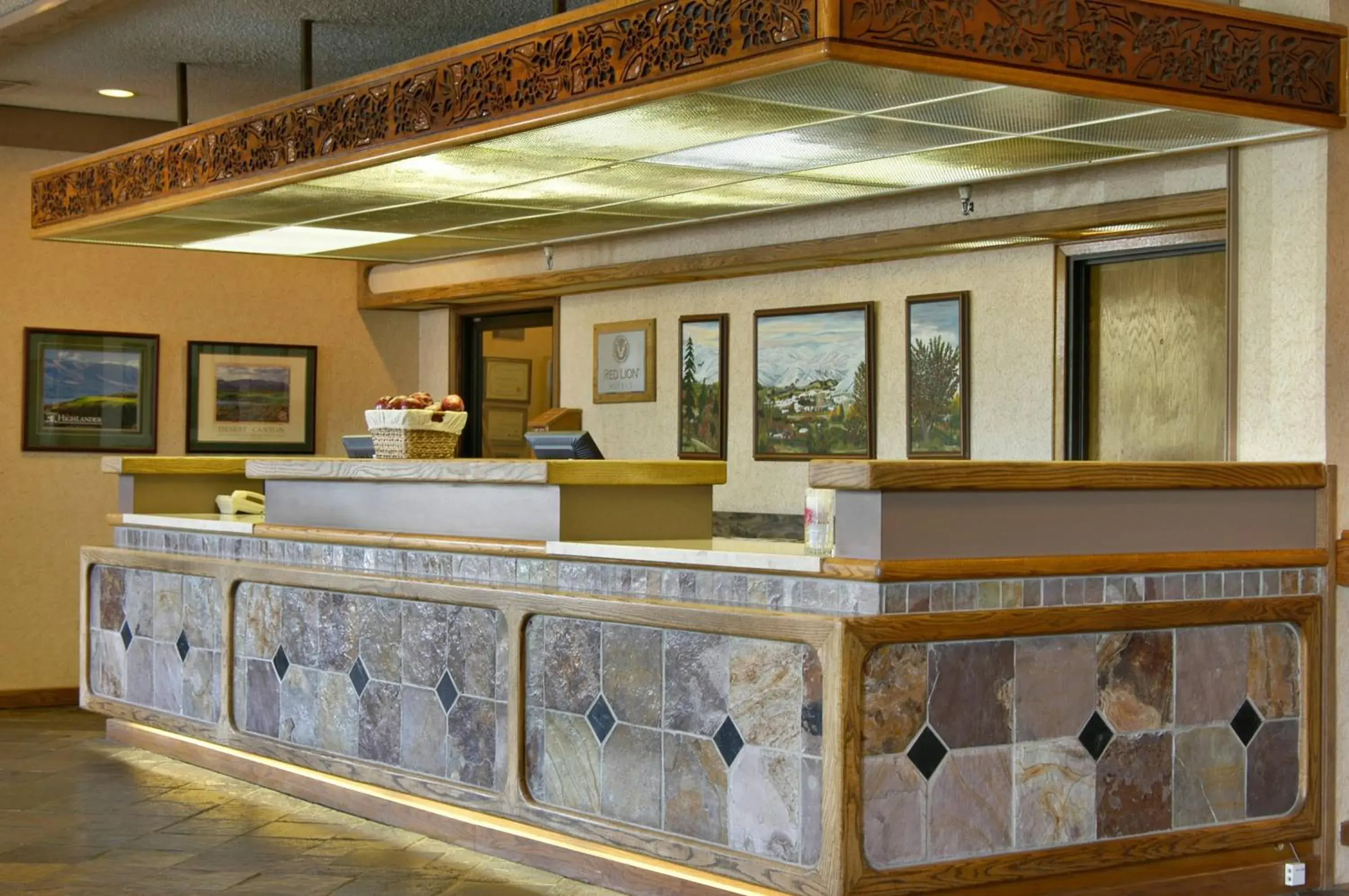 Lobby or reception in Red Lion Hotel Wenatchee City Center Lobby or reception in Red Lion Hotel Wenatchee City Center