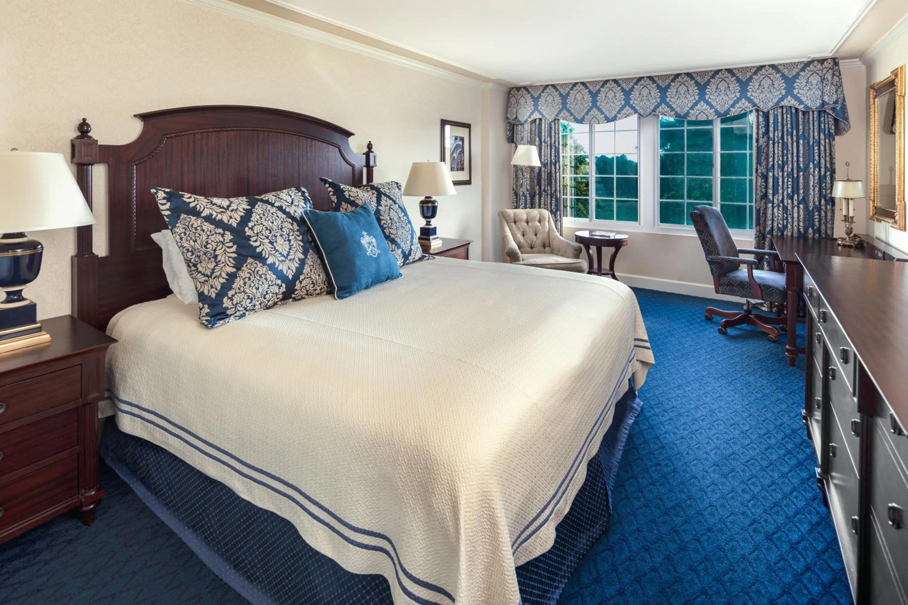 Bedroom, Bed in Washington Duke Inn & Golf Club