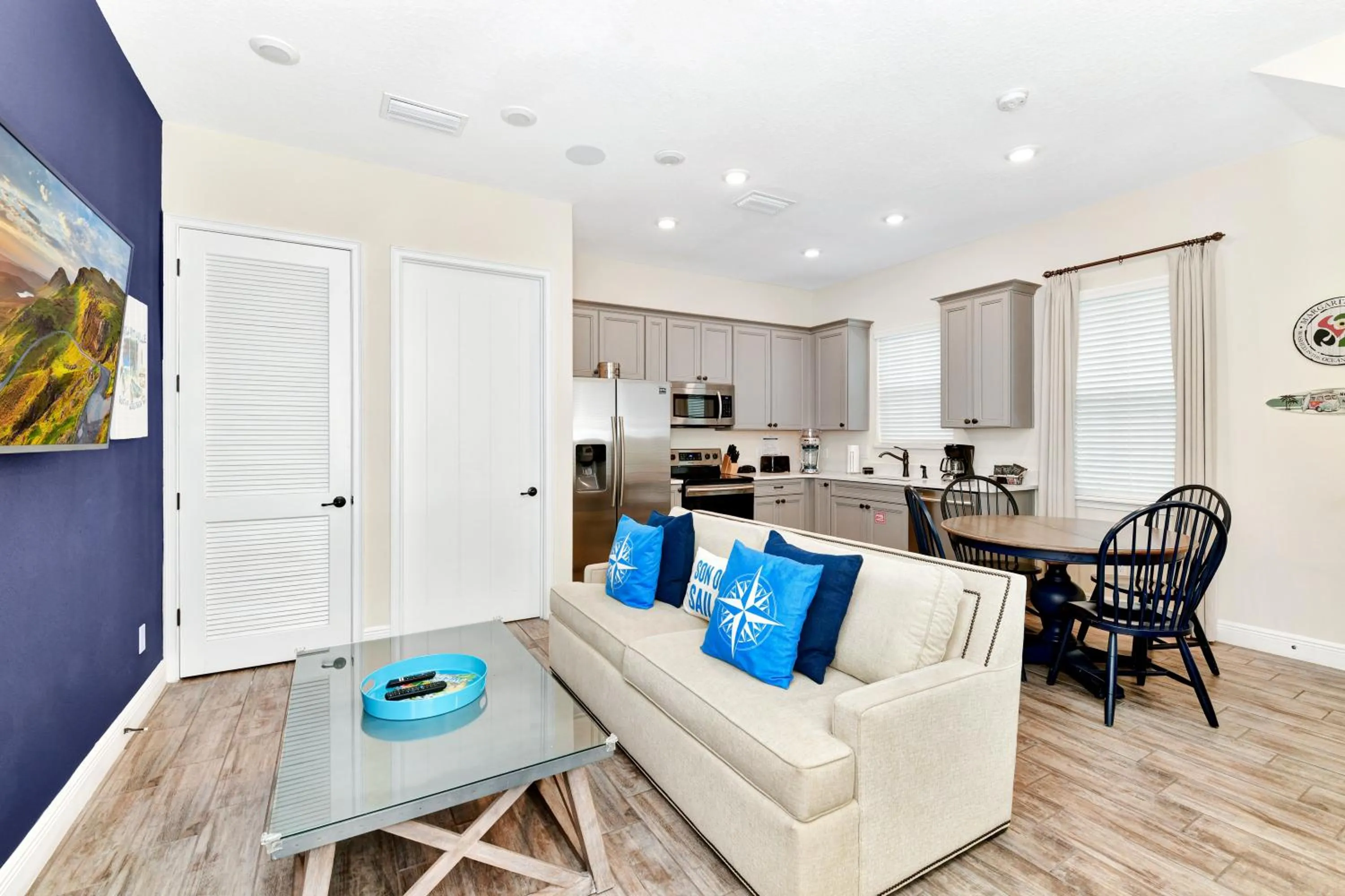 Kitchen or kitchenette in Margaritaville Cottages Orlando by Rentyl with H2O Waterpark