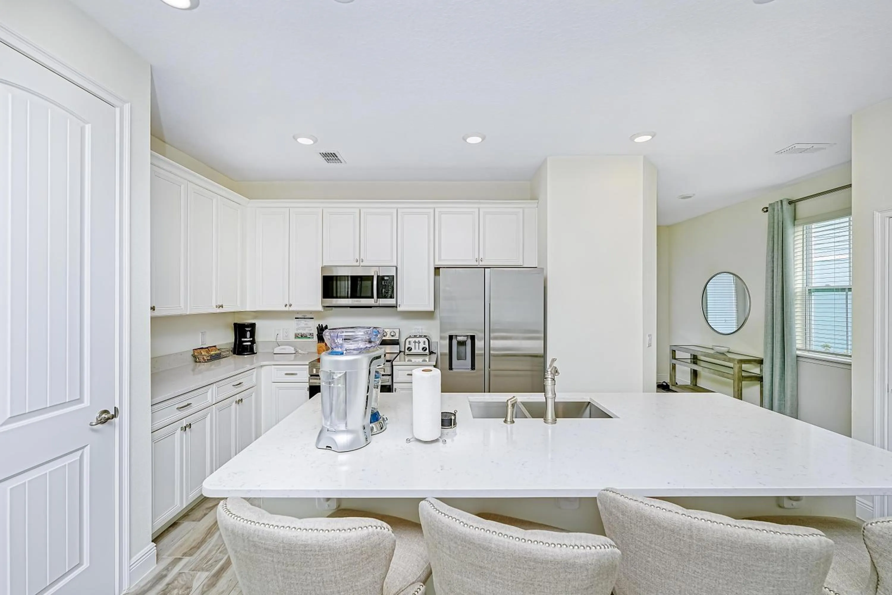 kitchen in Margaritaville Cottages Orlando by Rentyl with H2O Waterpark