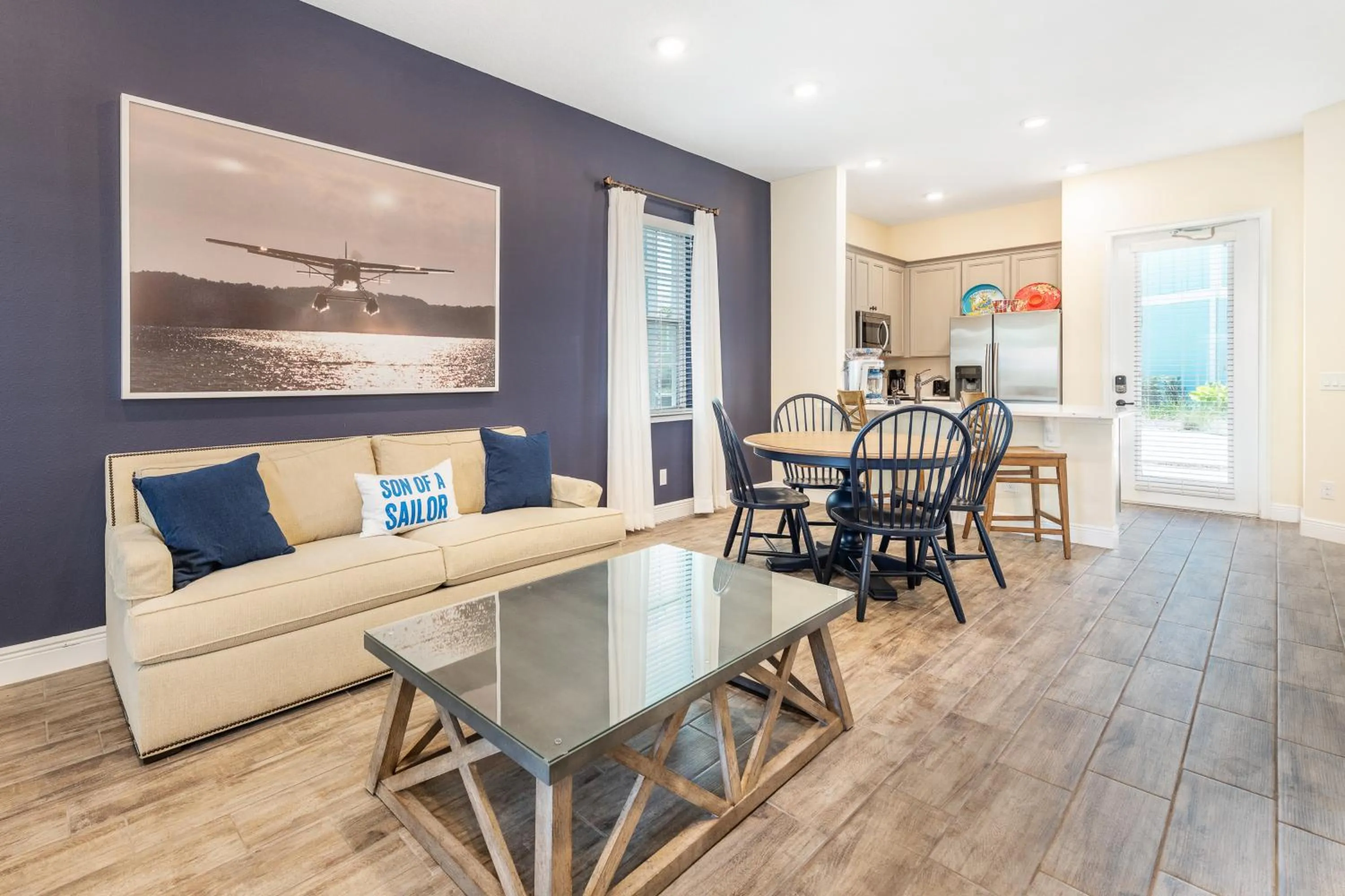 Kitchen or kitchenette in Margaritaville Cottages Orlando by Rentyl with H2O Waterpark