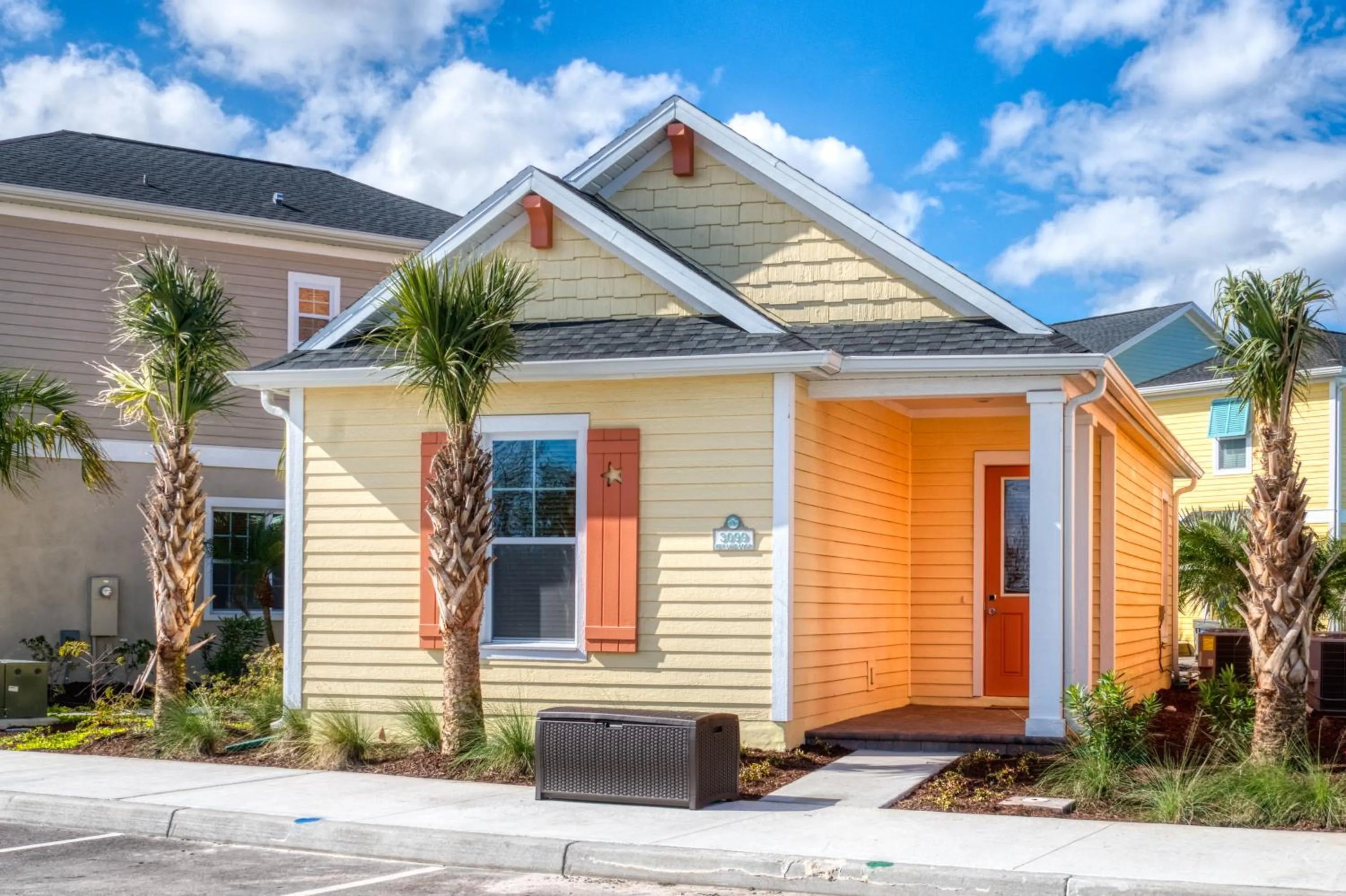 Property building in Margaritaville Cottages Orlando by Rentyl with H2O Waterpark