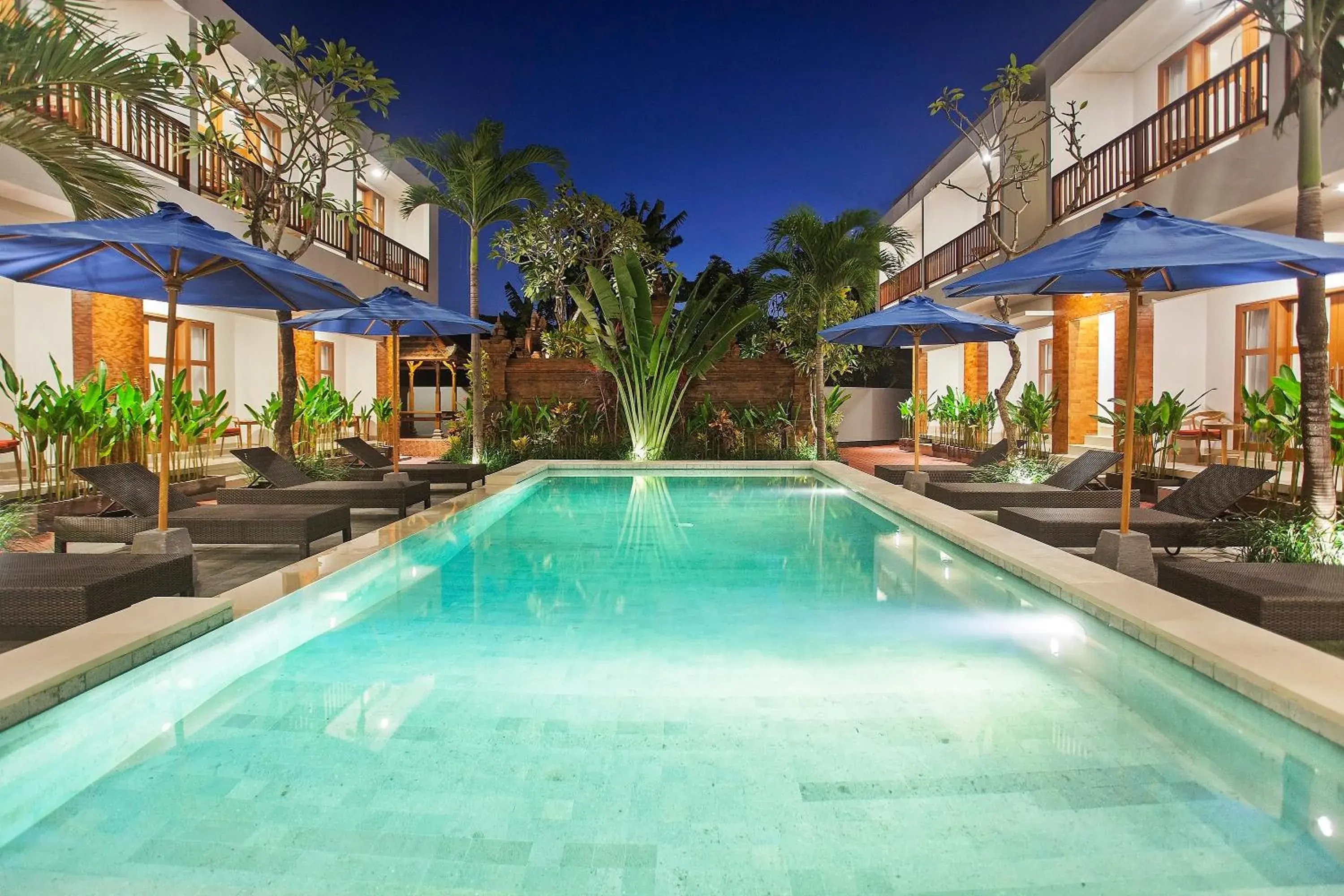 Swimming pool in Sahadewa Suites Residence Swimming pool in Sahadewa Suites Residence