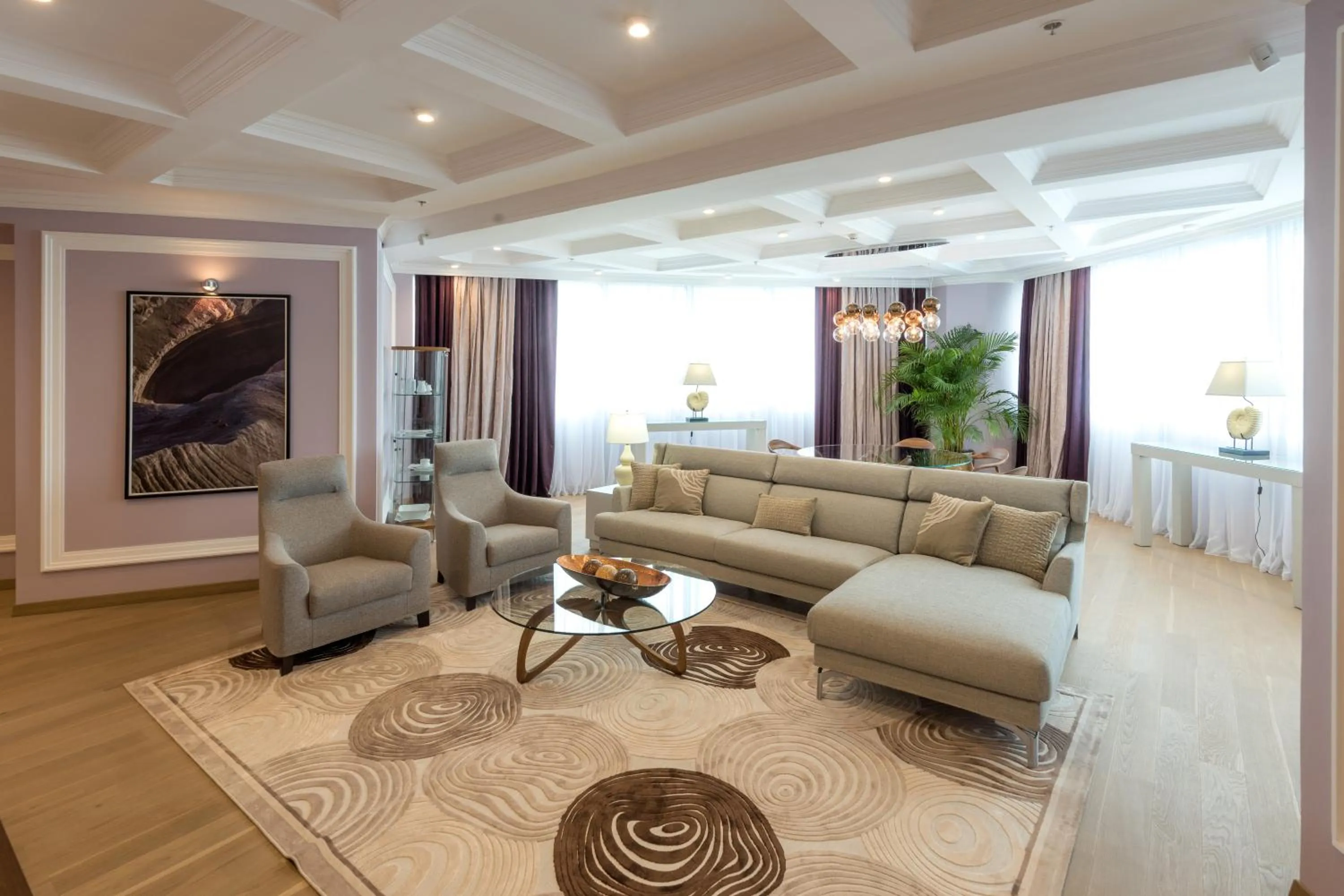 Living room in Hotel Duman