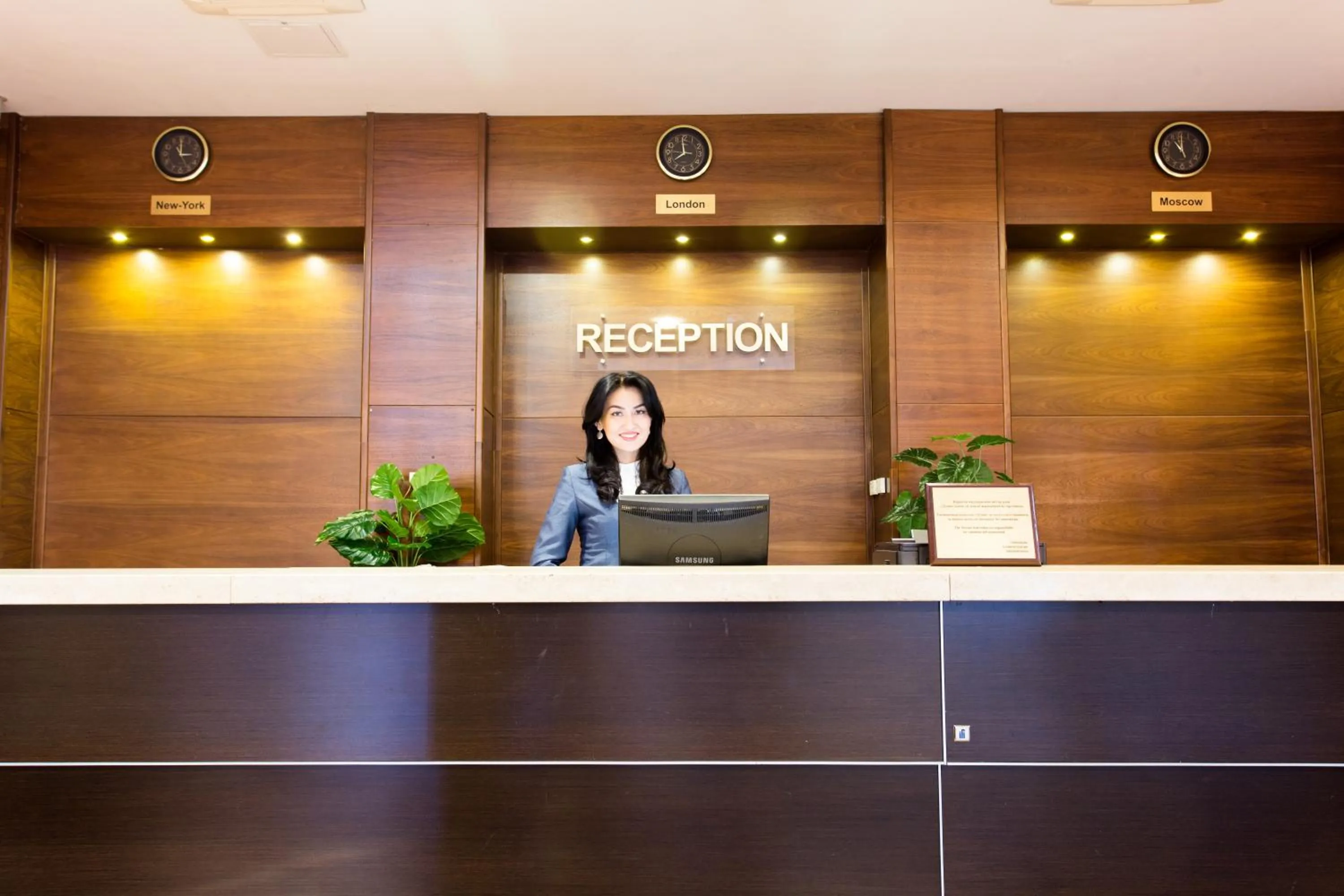 Lobby or reception in Hotel Duman