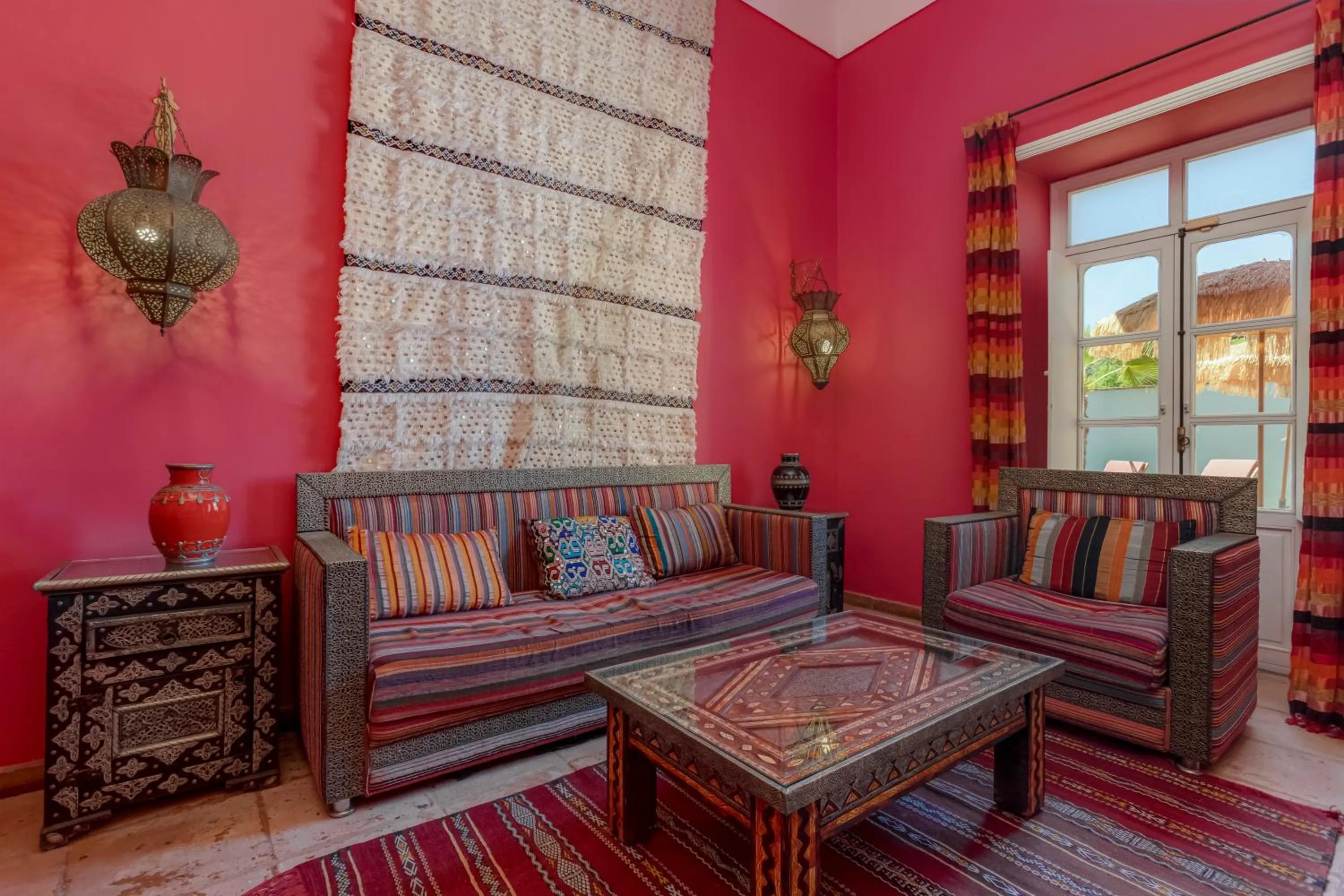 Living room in Casa da Moura