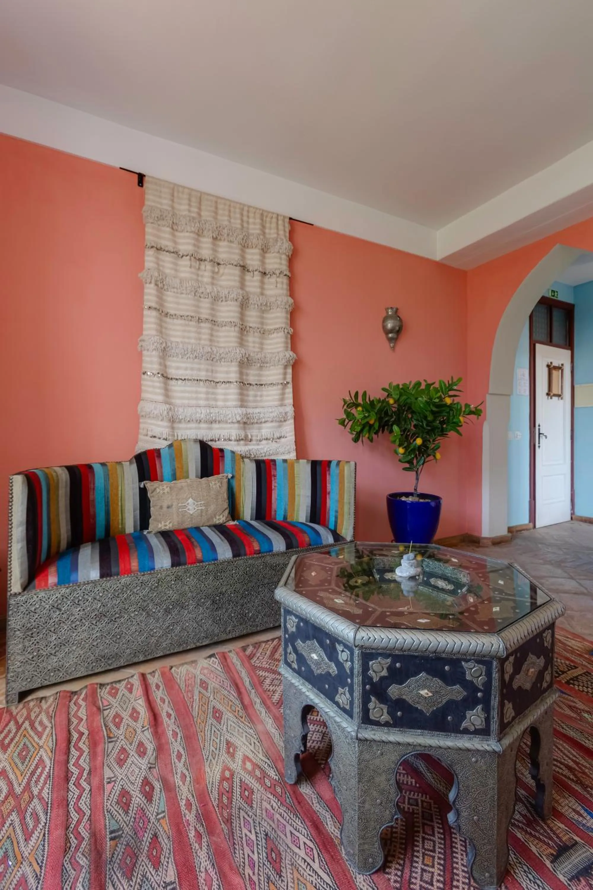Living room in Casa da Moura