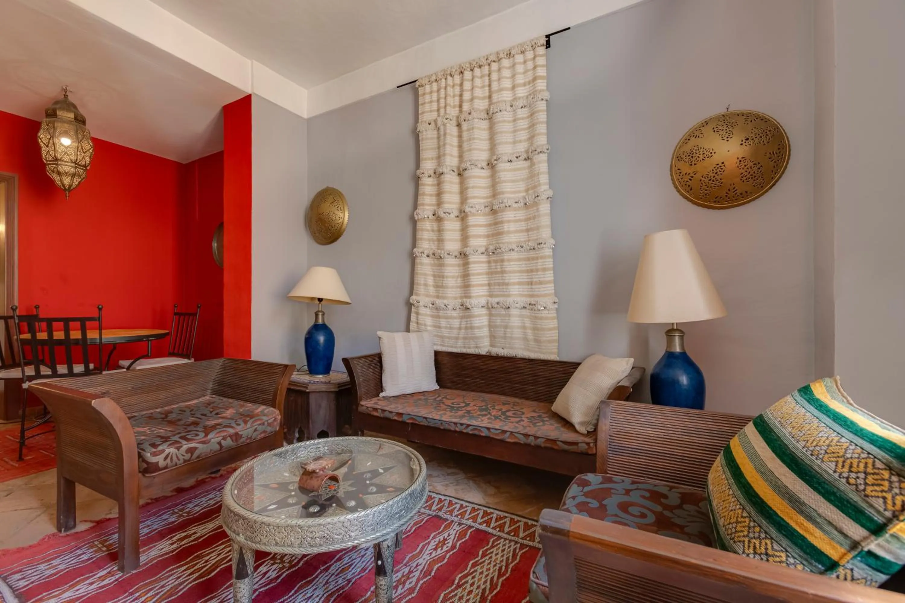 Living room in Casa da Moura