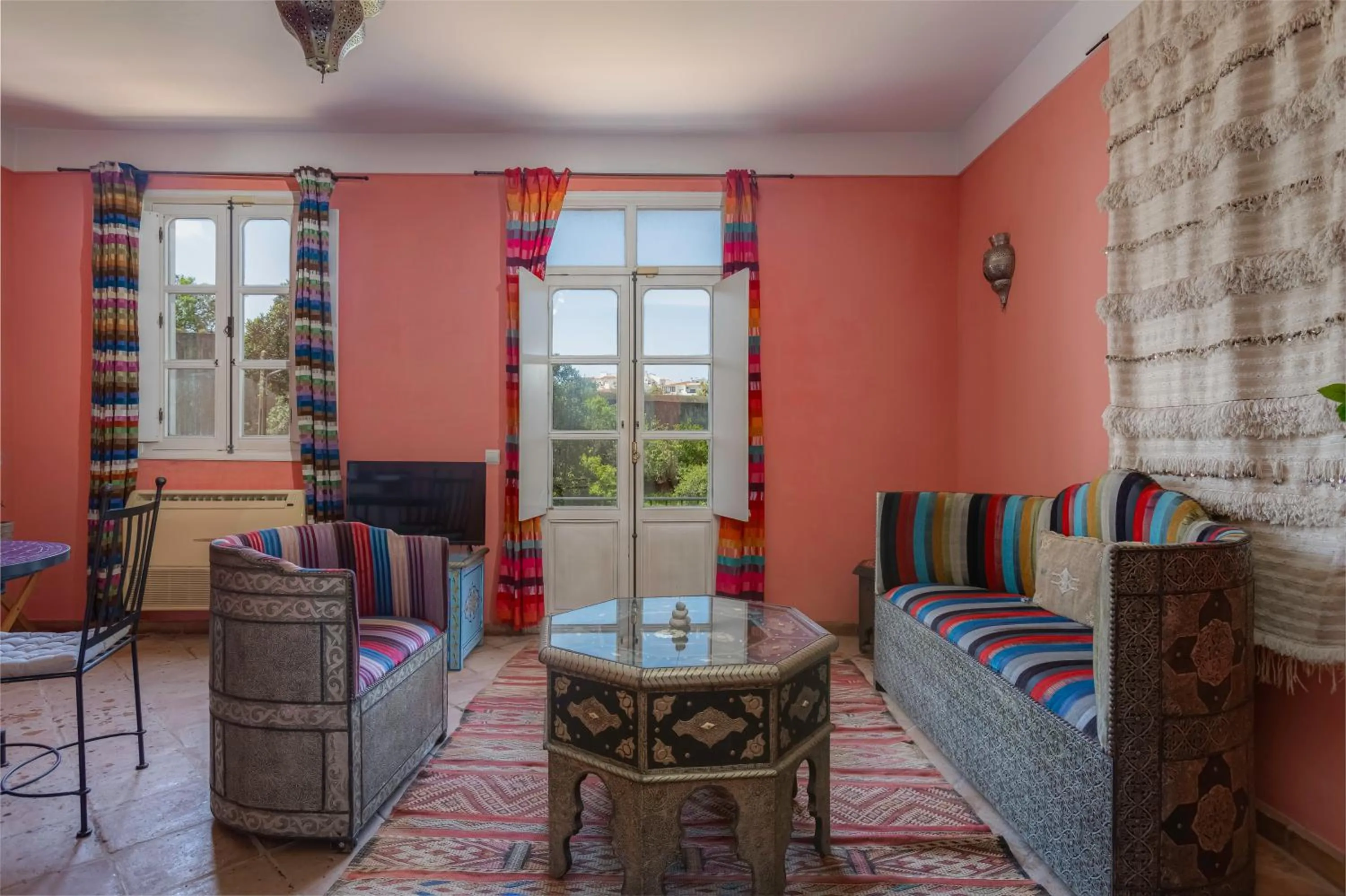 Living room in Casa da Moura