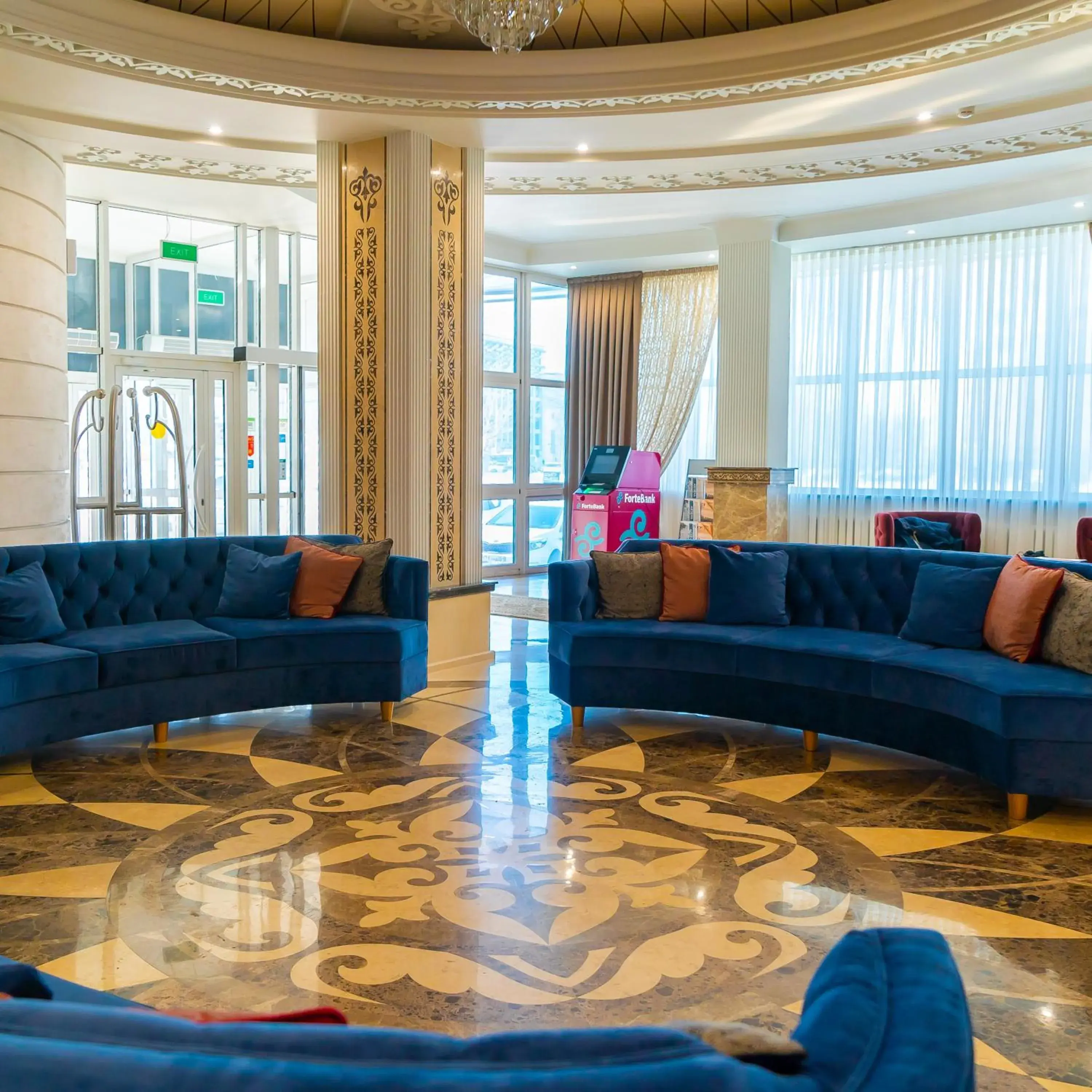 Lobby or reception in Jumbaktas Astana Hotel Lobby or reception in Jumbaktas Astana Hotel
