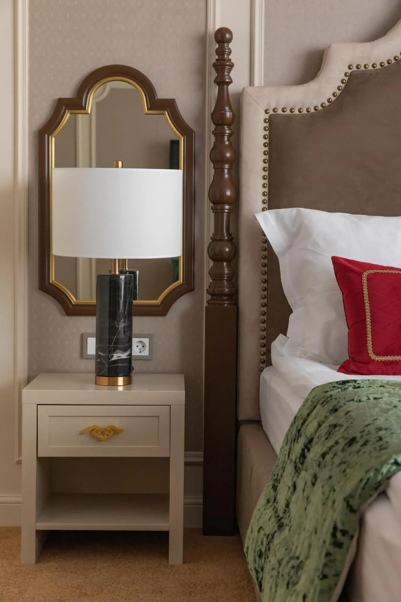 Bed in Jumbaktas Astana Hotel Bed in Jumbaktas Astana Hotel