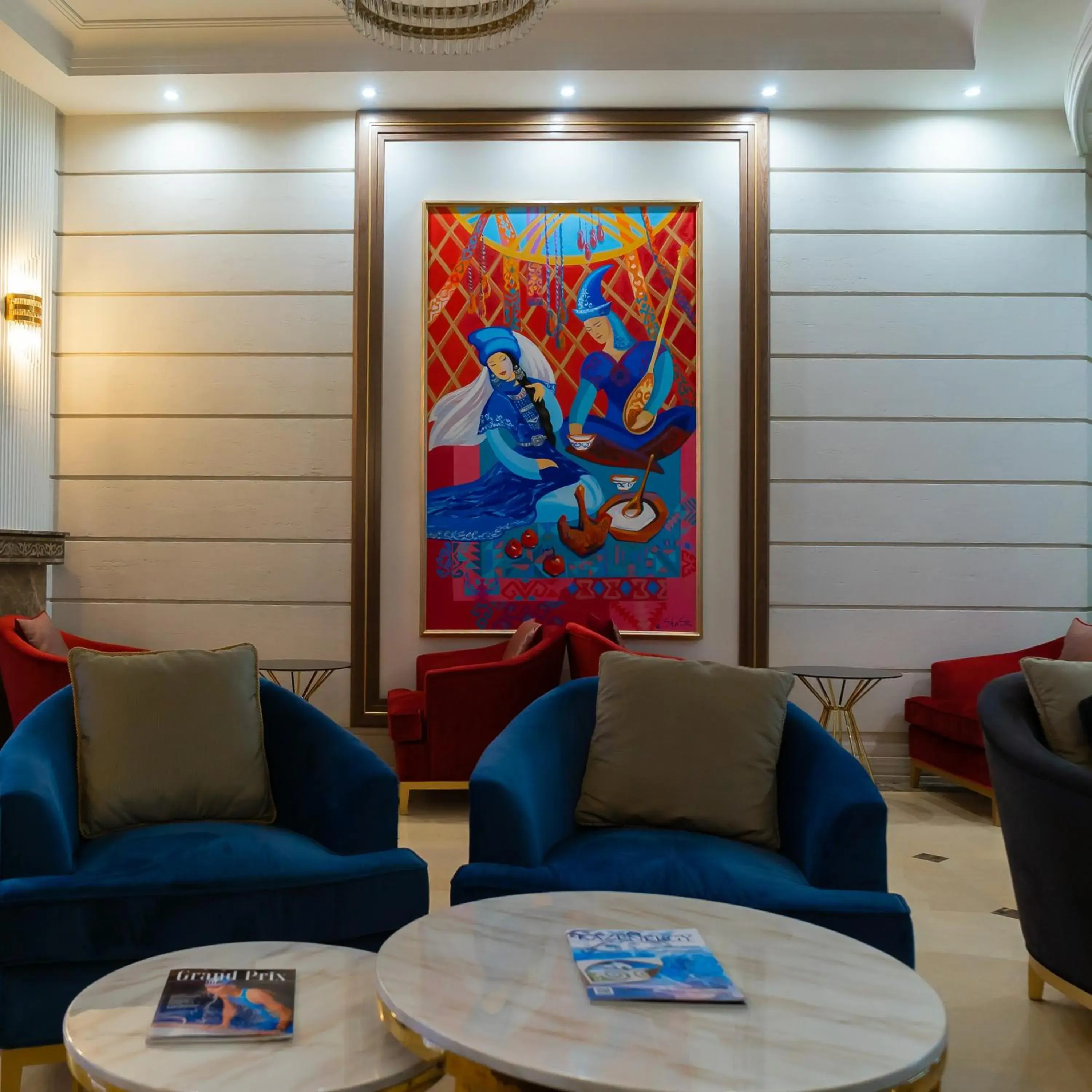 Lobby or reception in Jumbaktas Astana Hotel Lobby or reception in Jumbaktas Astana Hotel