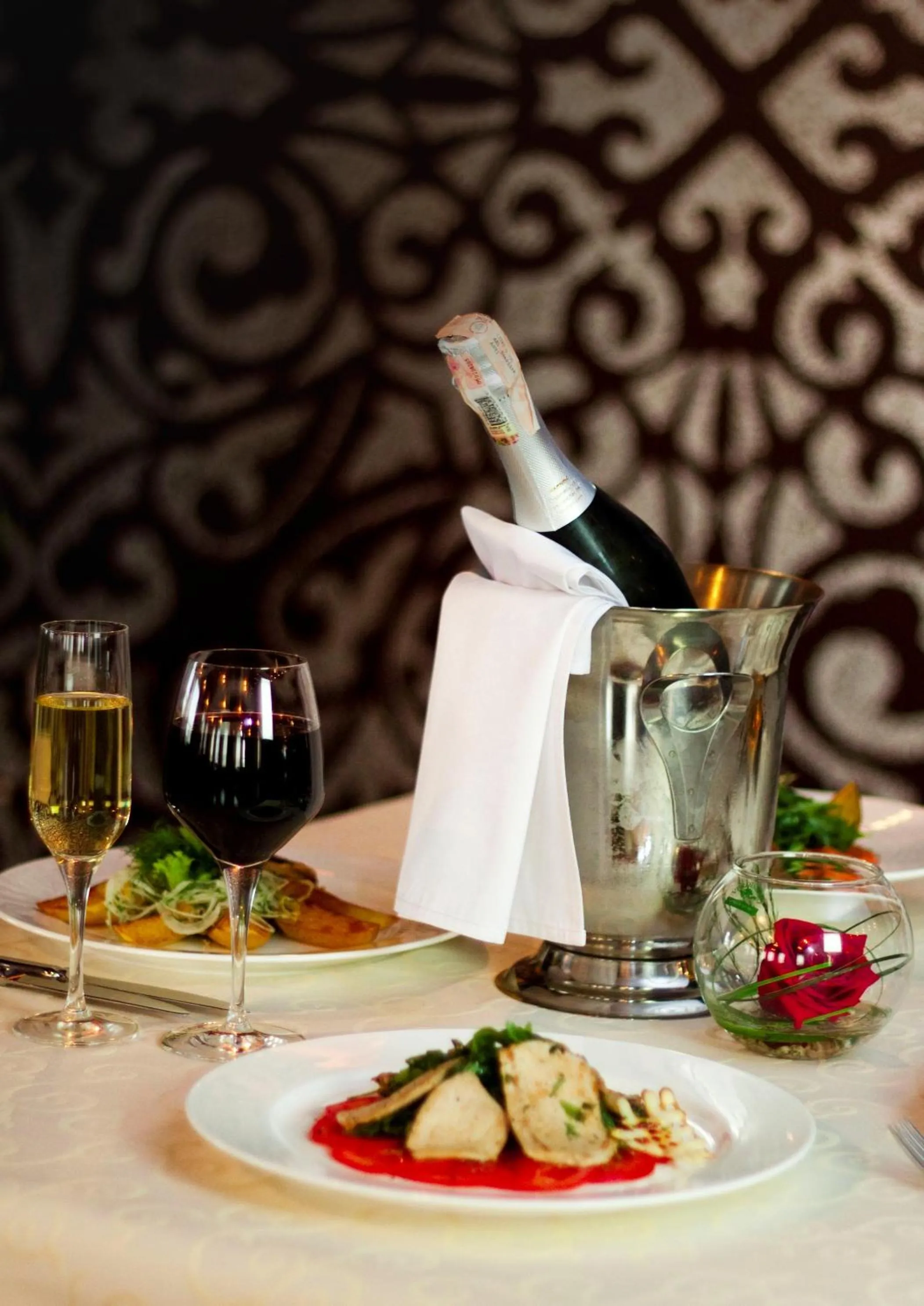 Food and drinks in Jumbaktas Astana Hotel