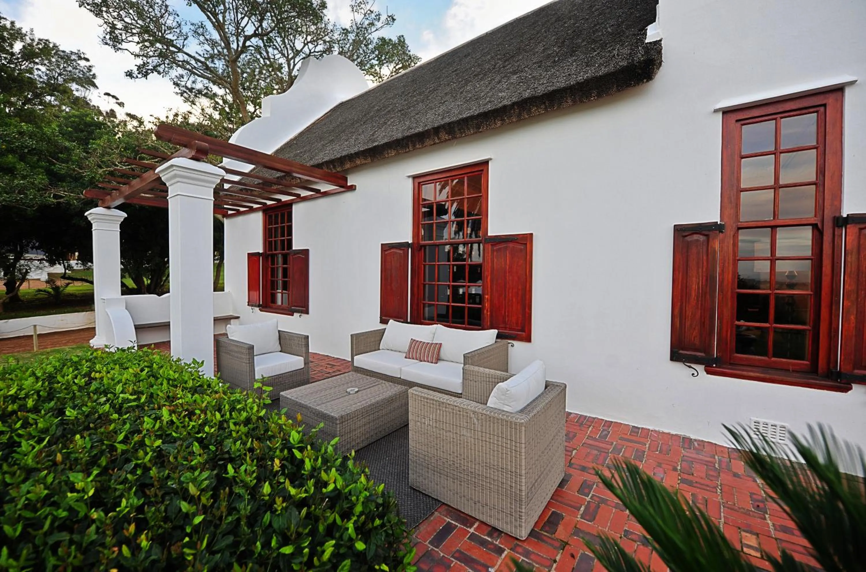 Patio in Meerendal Boutique Hotel