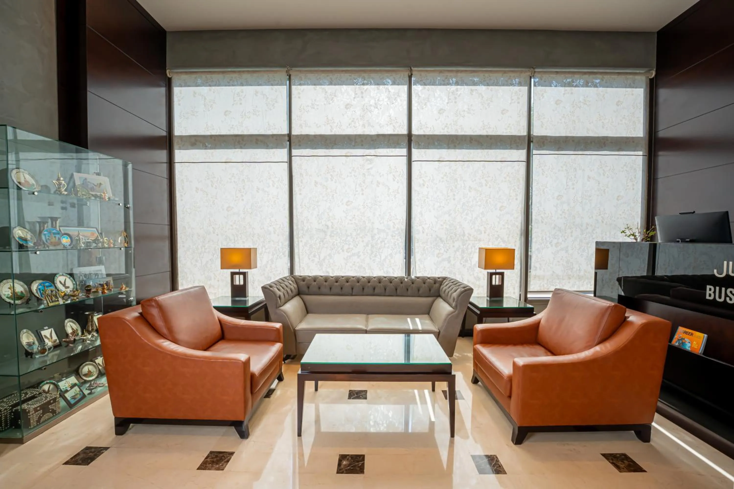 Seating area in Millennium Central Doha