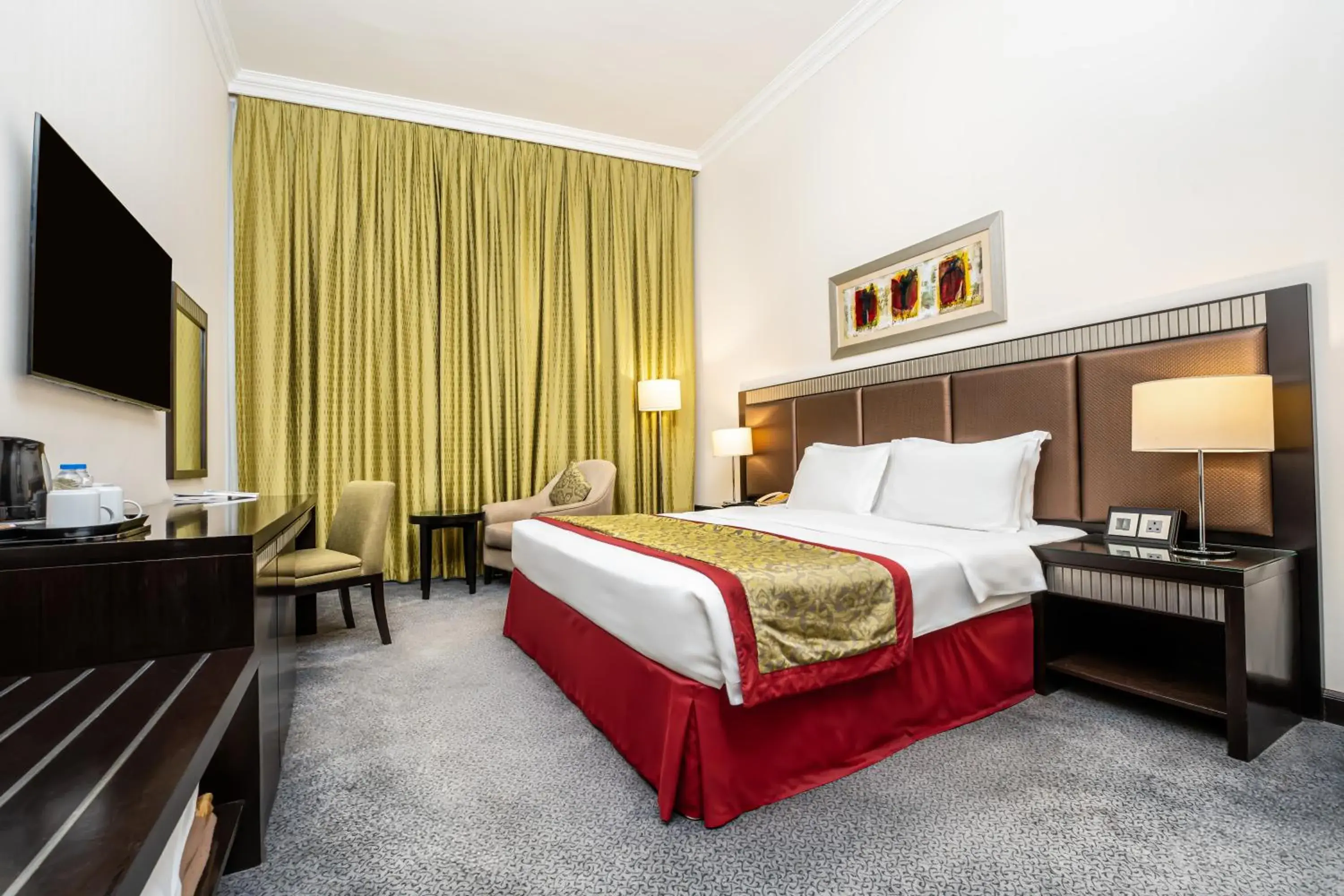 Deluxe Room with City View in Millennium Central Doha Deluxe Room with City View in Millennium Central Doha