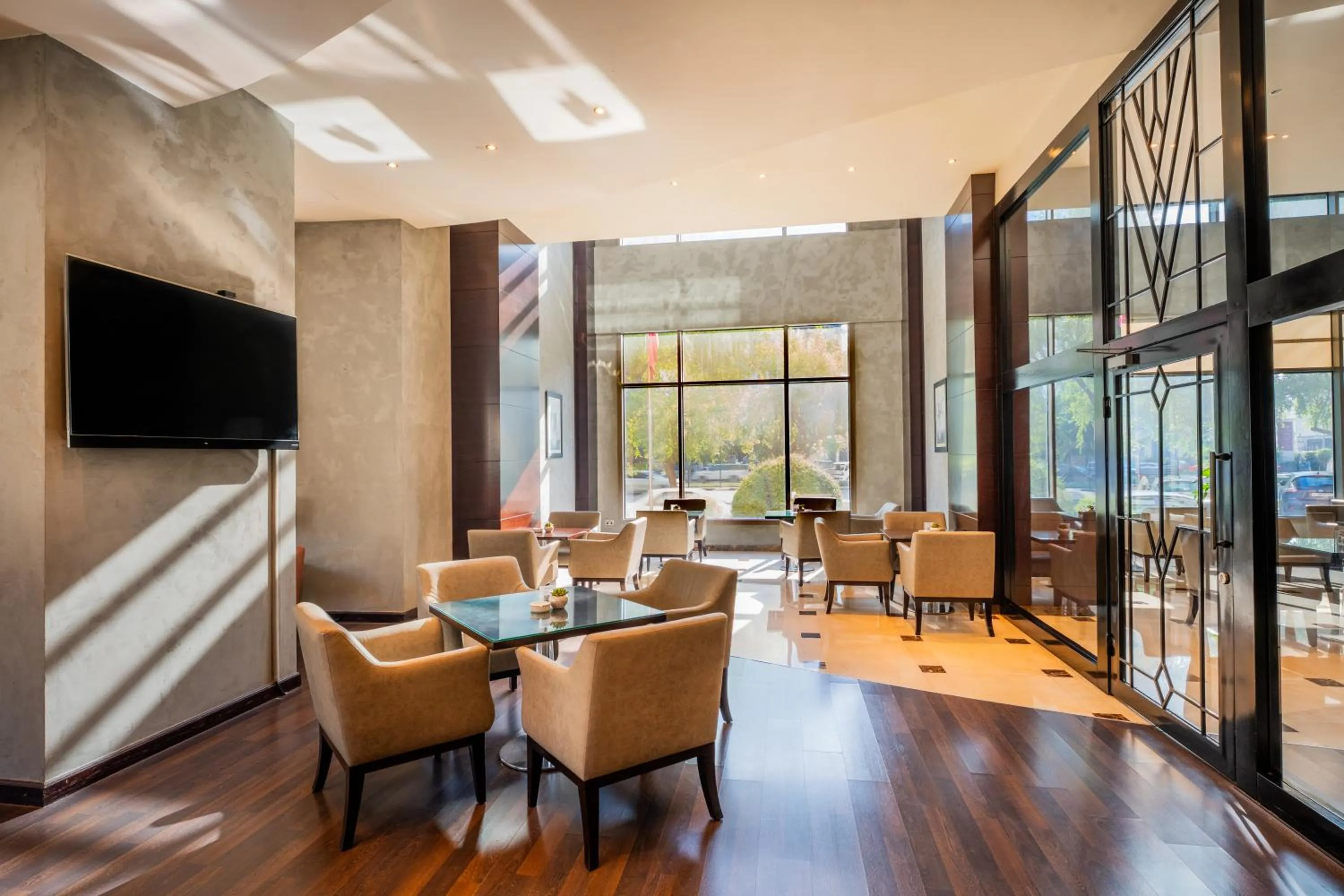 Seating area in Millennium Central Doha