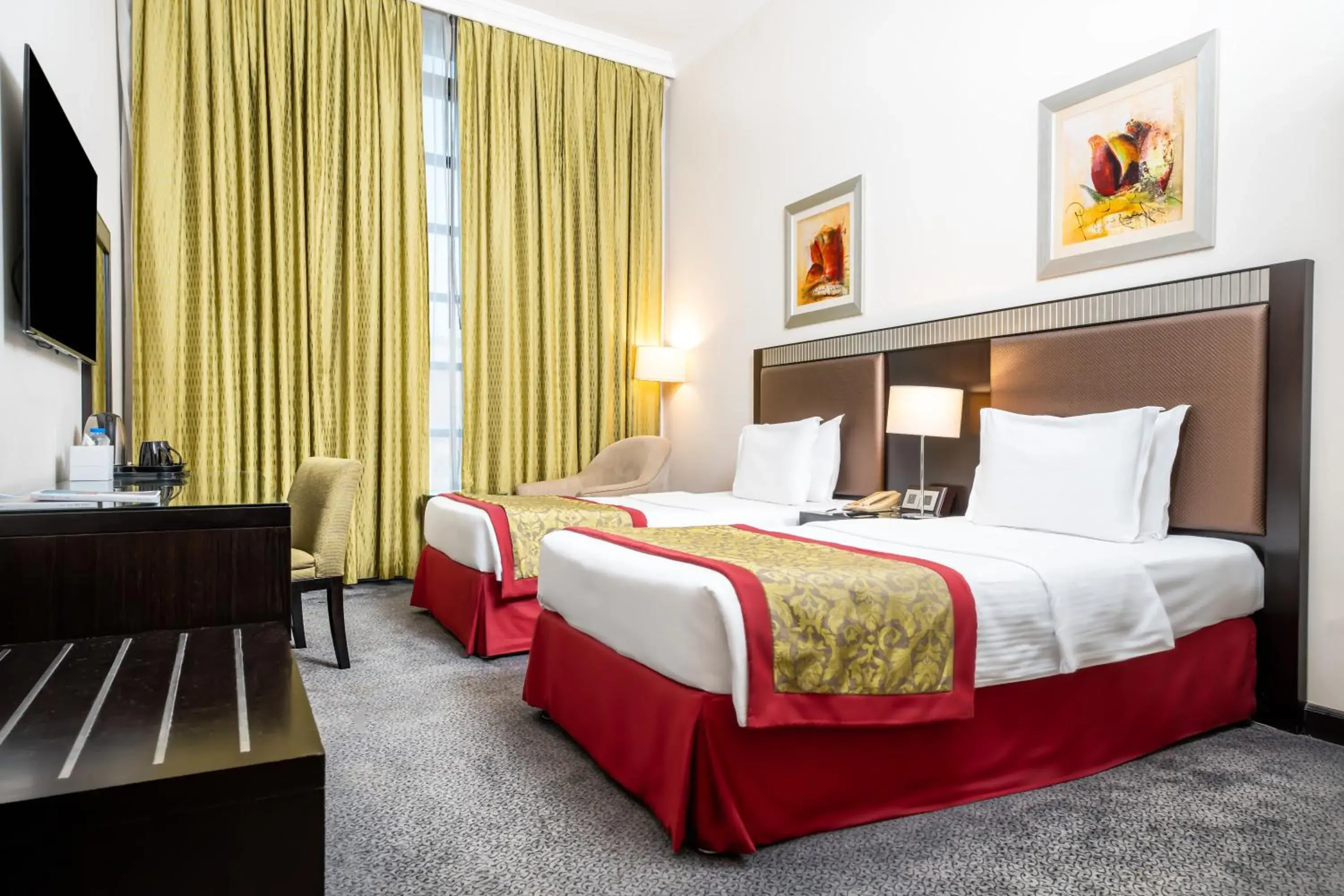 Deluxe Twin Room in Millennium Central Doha Deluxe Twin Room in Millennium Central Doha