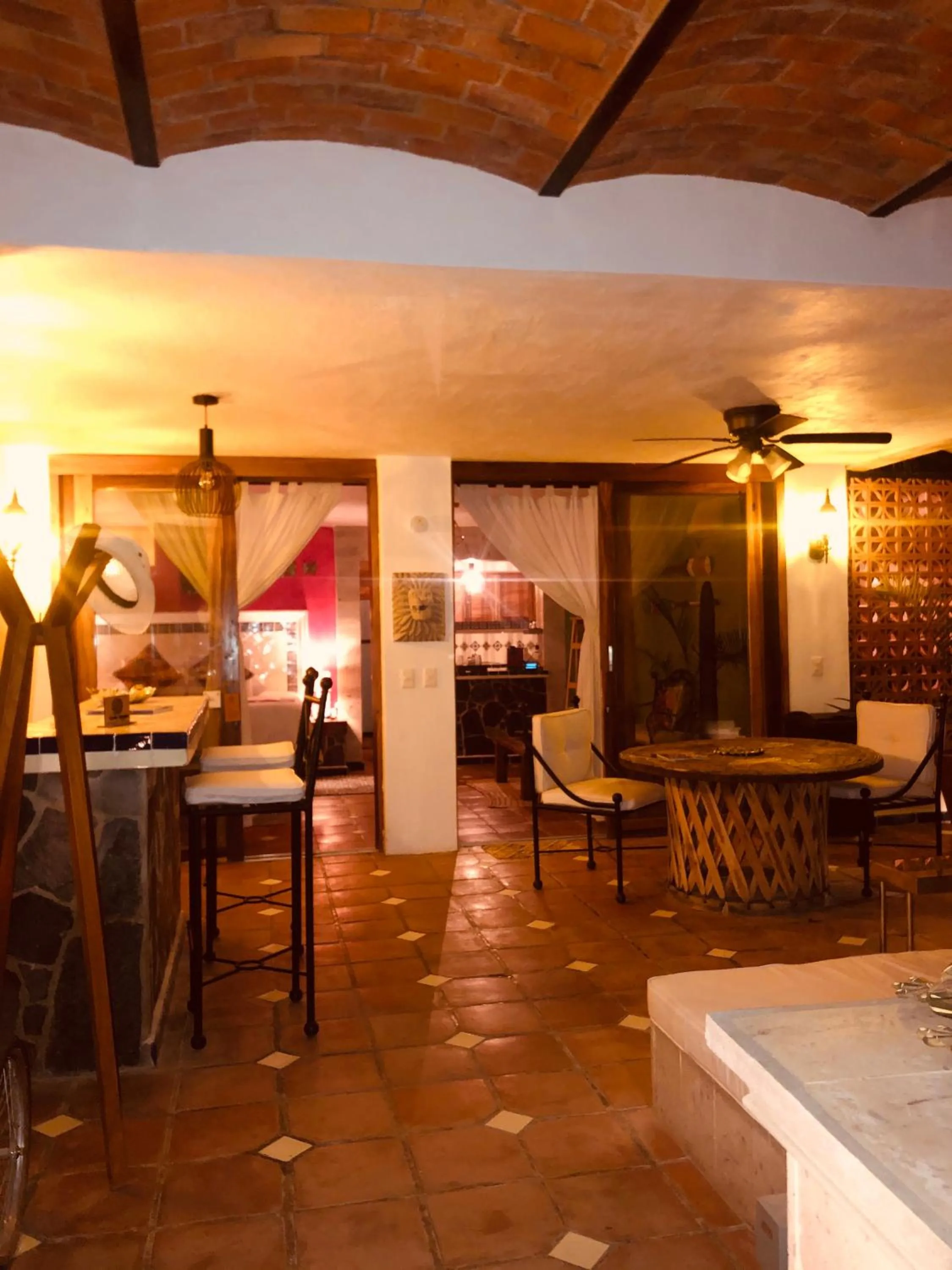 Dining area, Bed in Casa Miura Hotel Boutique