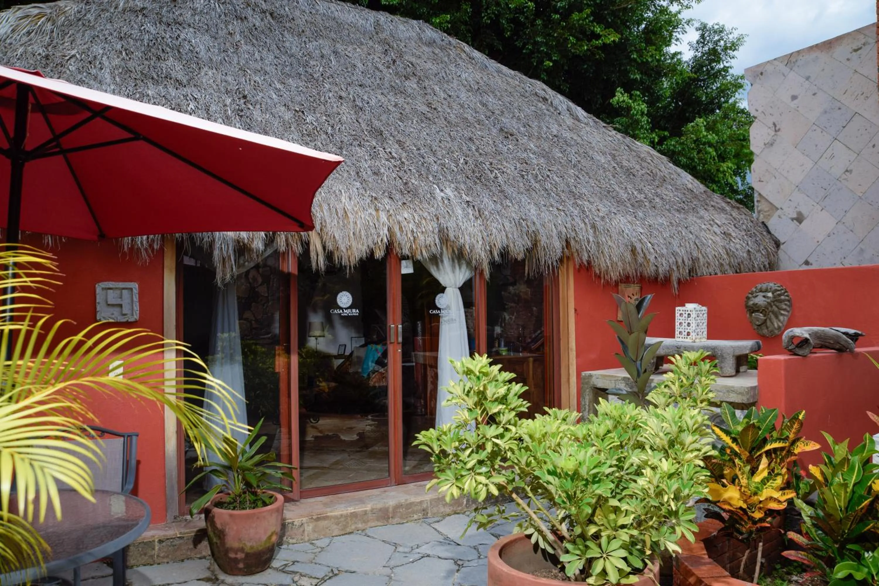 Garden view in Casa Miura Hotel Boutique