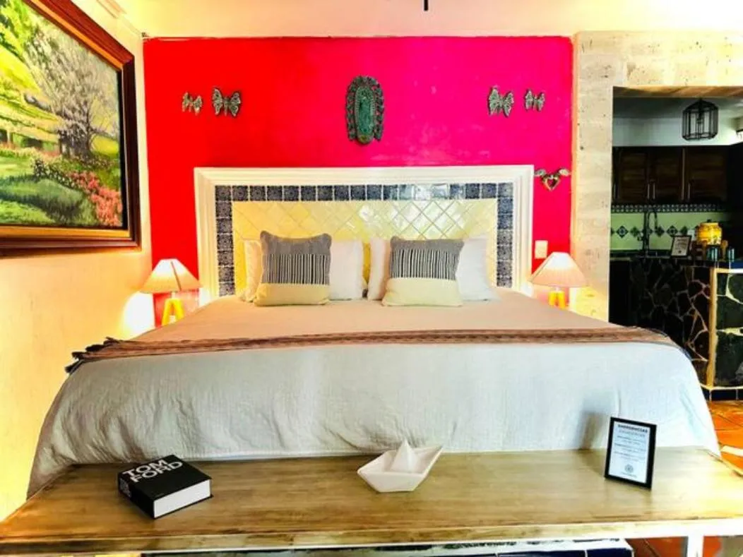 Bed in Casa Miura Hotel Boutique