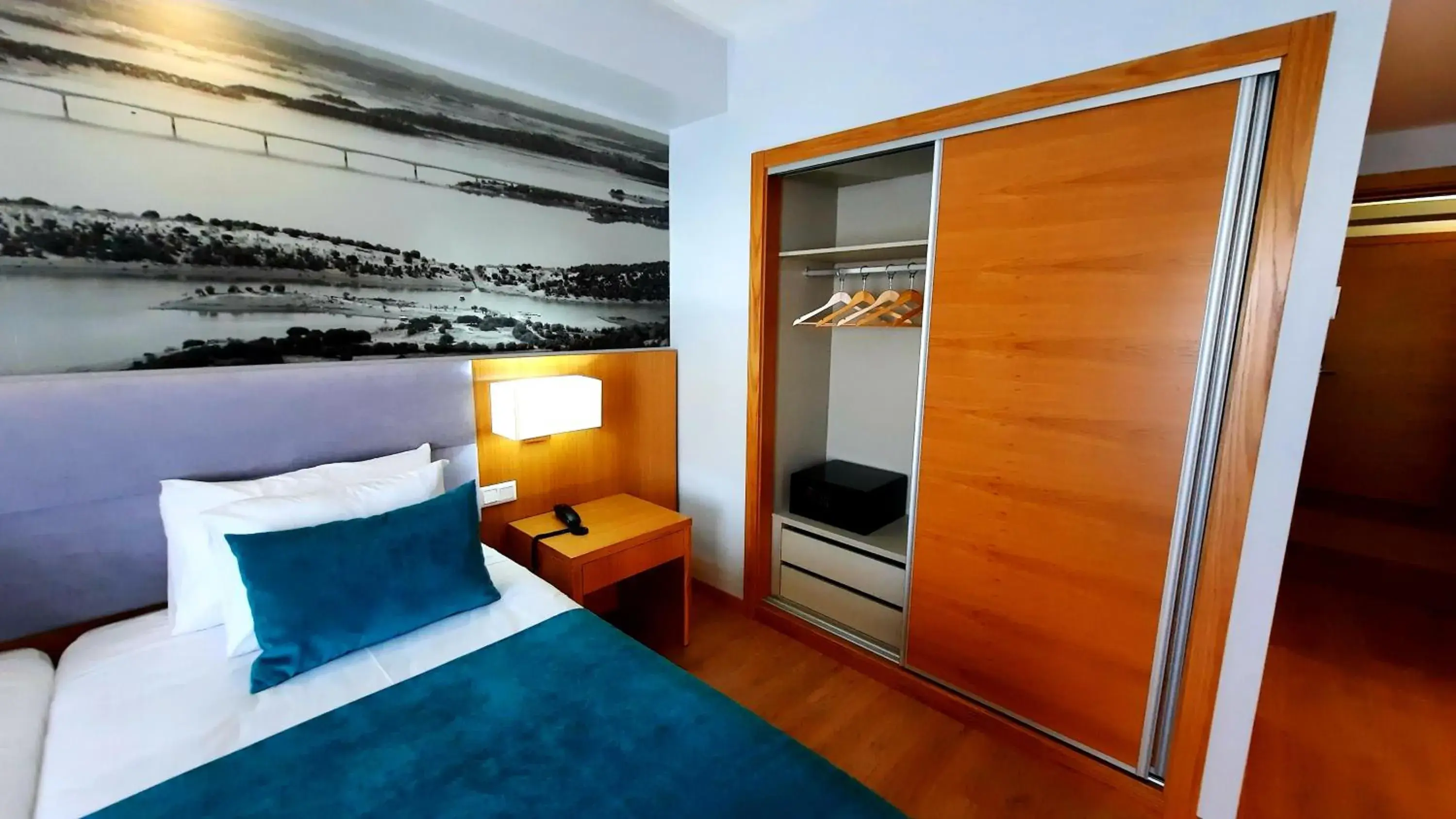 Decorative detail, Bed in BejaParque Hotel Decorative detail, Bed in BejaParque Hotel