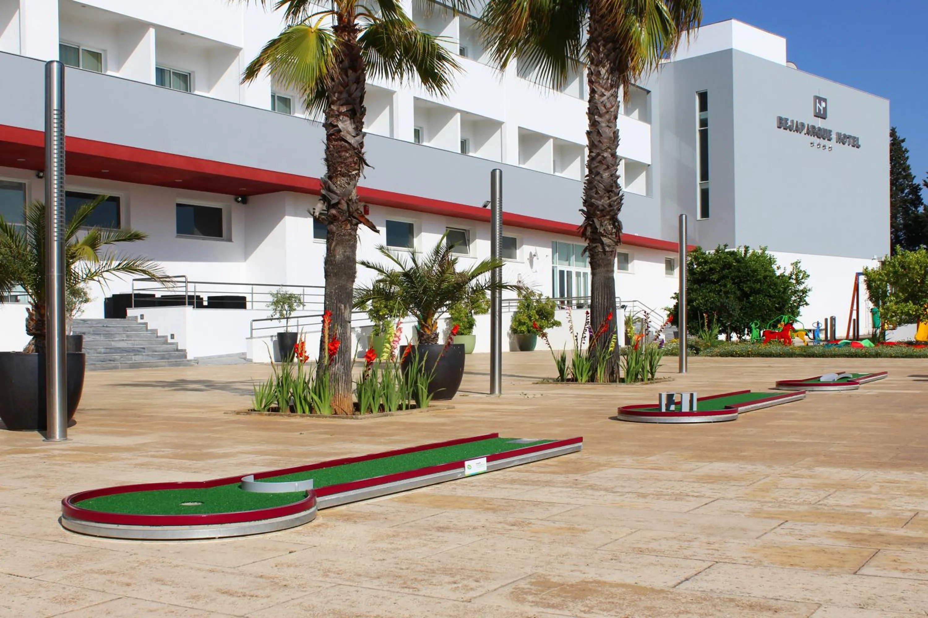 Children play ground in BejaParque Hotel