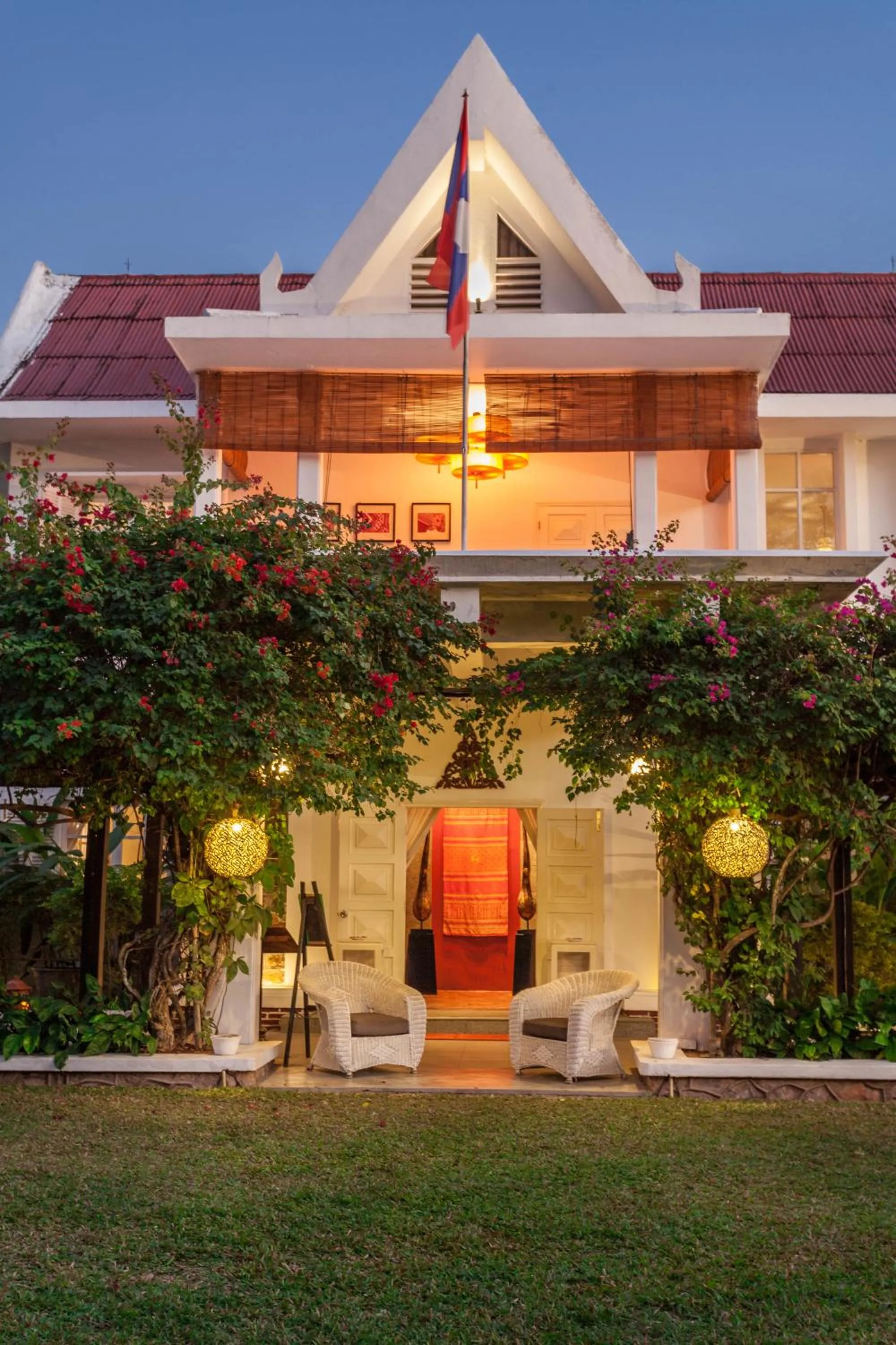 Property building in Homm Souvannaphoum Luang Prabang, part of Banyan Group