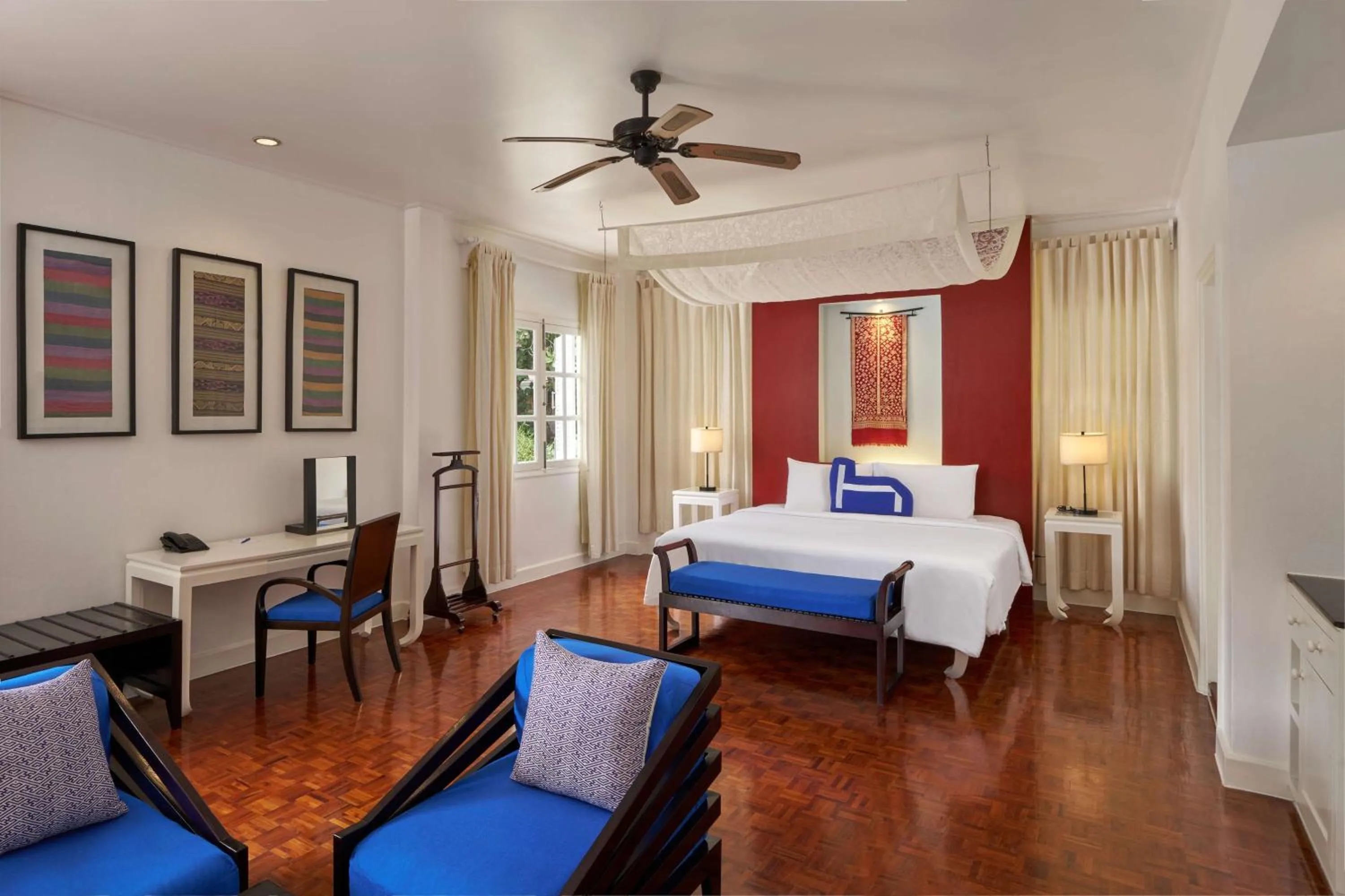 Bedroom, Bed in Homm Souvannaphoum Luang Prabang, part of Banyan Group