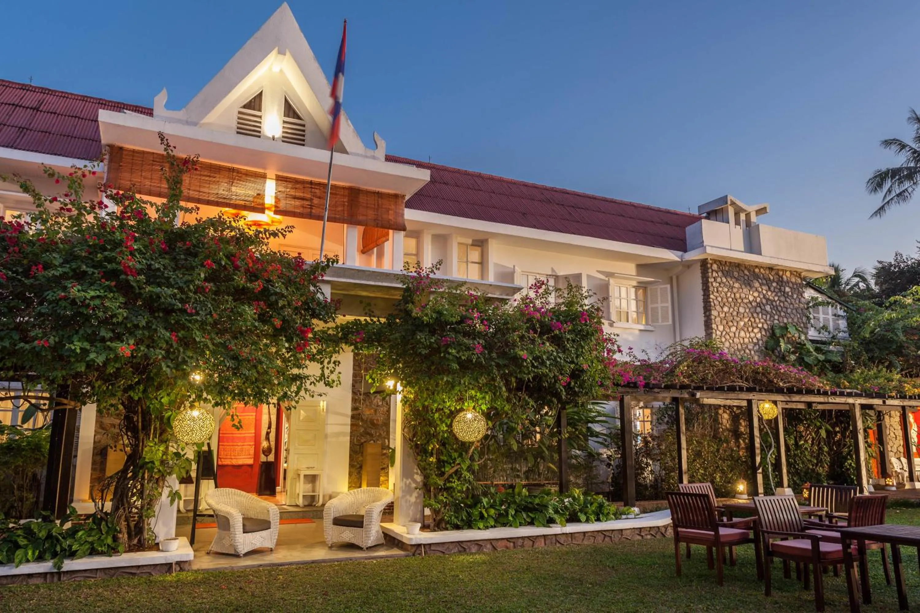 Property building in Homm Souvannaphoum Luang Prabang, part of Banyan Group