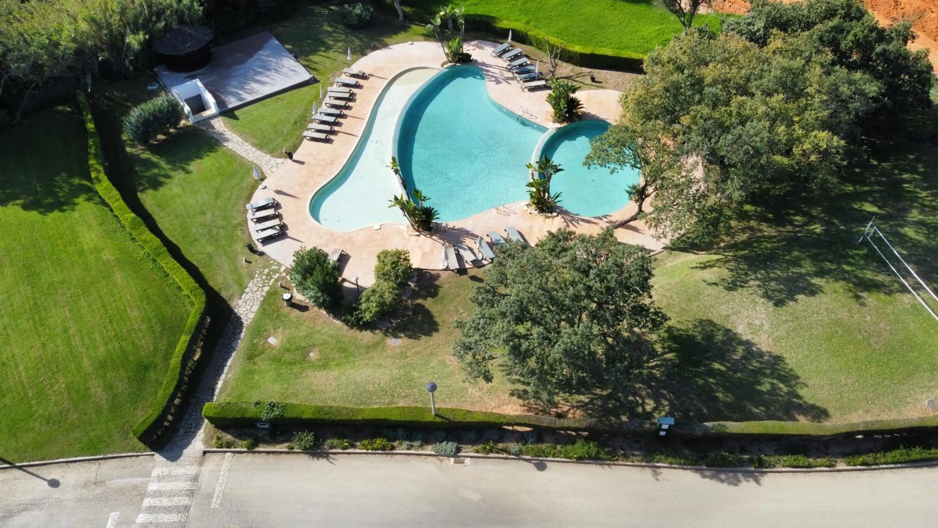 Bird's eye view in Balaia Golf Village