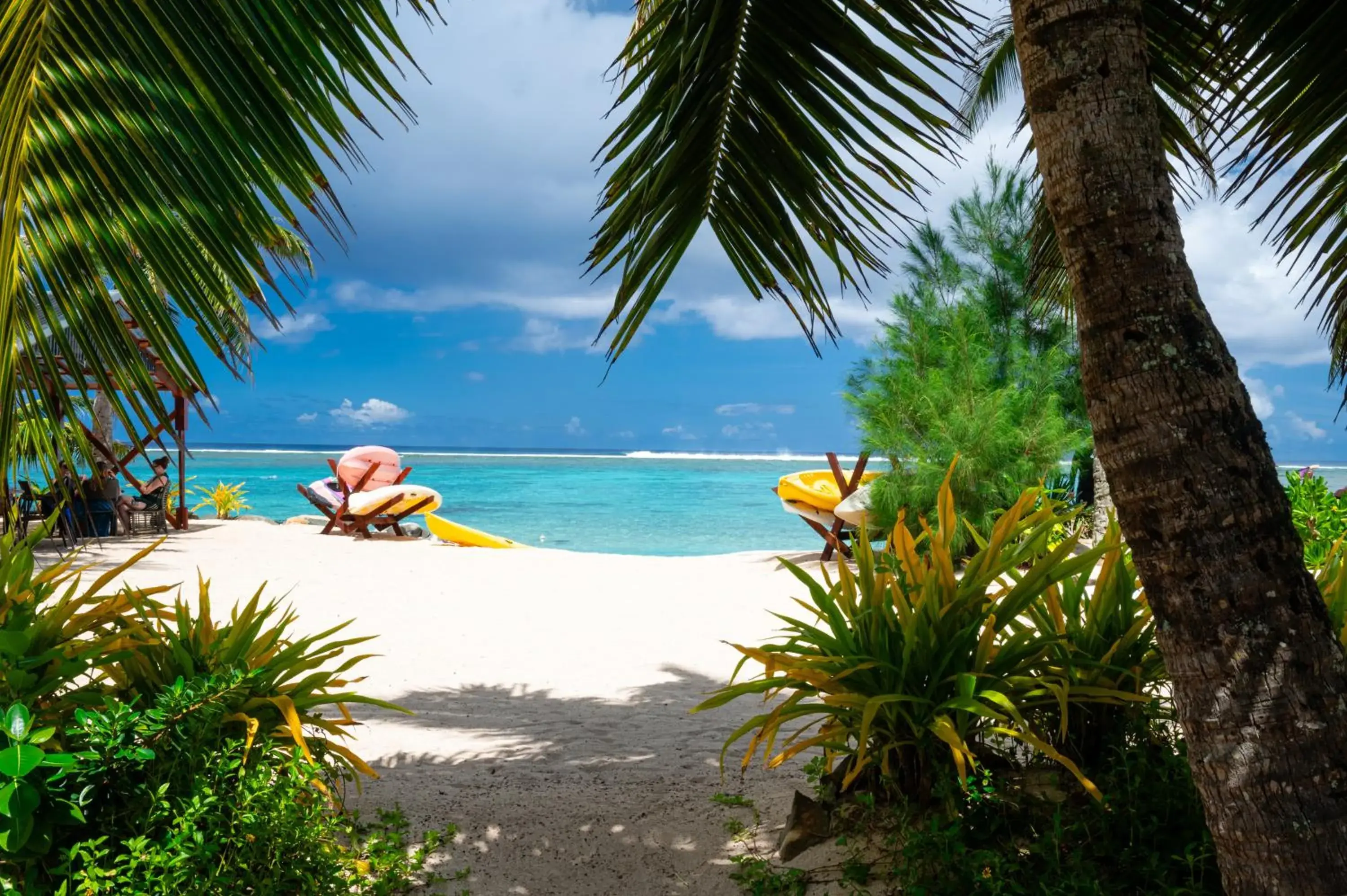 Property building in The Rarotongan Beach Resort & Lagoonarium Property building in The Rarotongan Beach Resort & Lagoonarium