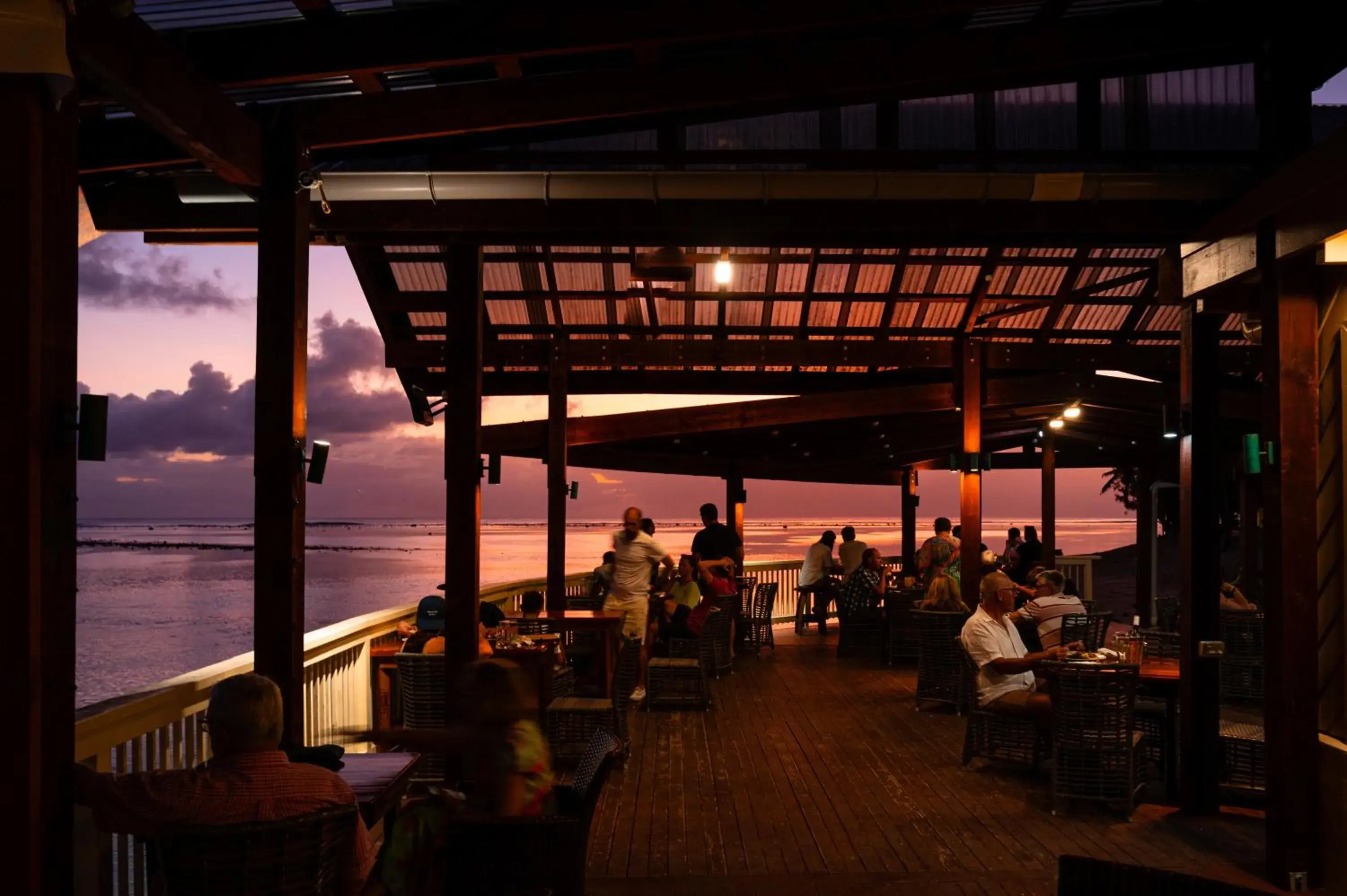 Restaurant/places to eat in The Rarotongan Beach Resort & Lagoonarium Restaurant/places to eat in The Rarotongan Beach Resort & Lagoonarium