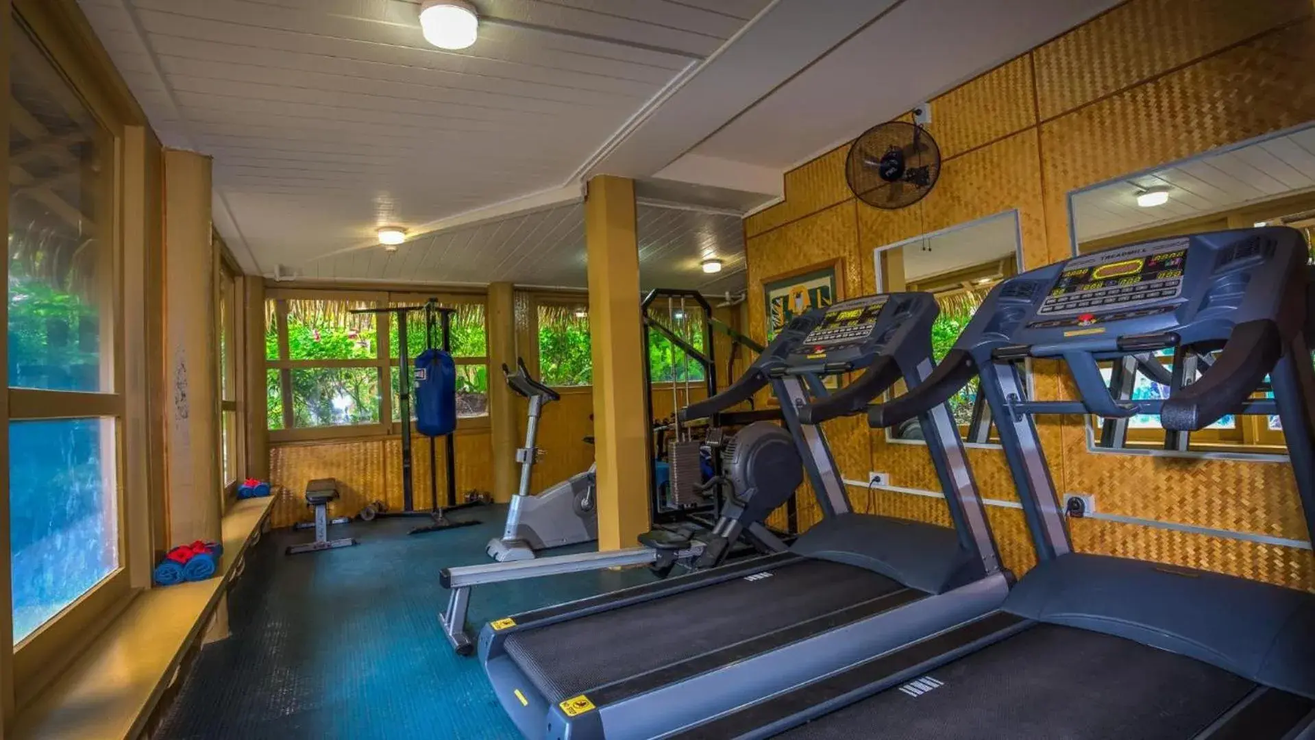 Fitness centre/facilities in The Rarotongan Beach Resort & Lagoonarium Fitness centre/facilities in The Rarotongan Beach Resort & Lagoonarium