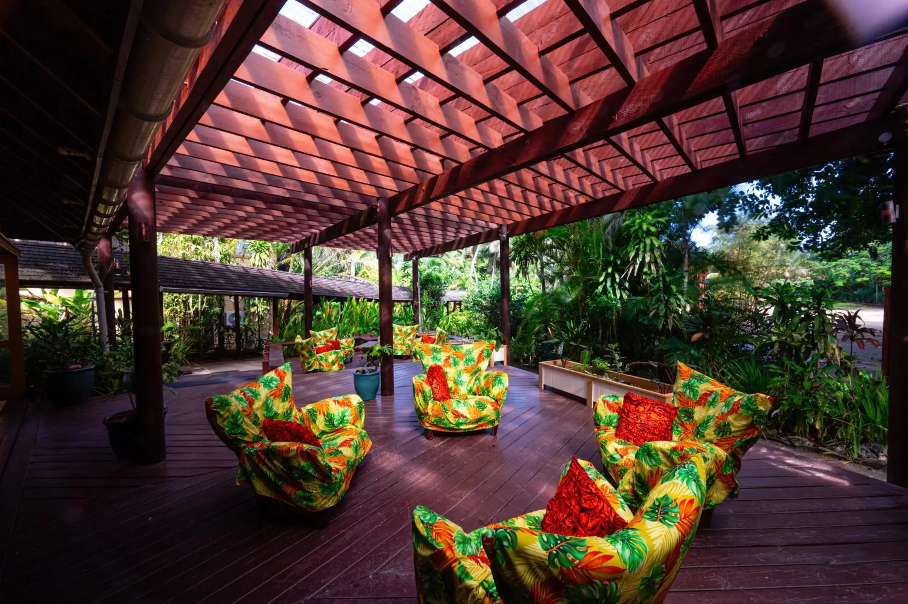 Lobby or reception in The Rarotongan Beach Resort & Lagoonarium Lobby or reception in The Rarotongan Beach Resort & Lagoonarium