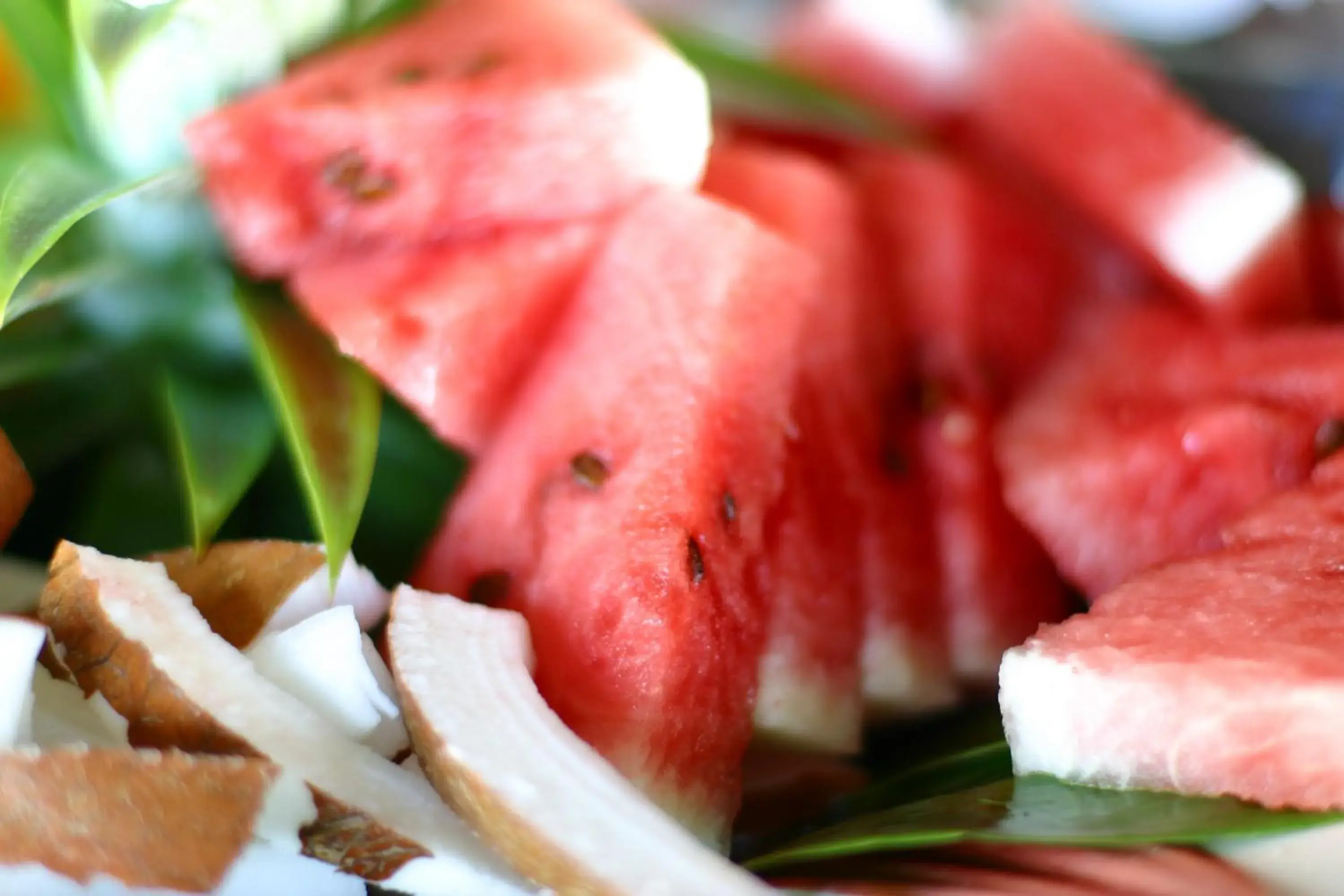 Continental breakfast in The Rarotongan Beach Resort & Lagoonarium Continental breakfast in The Rarotongan Beach Resort & Lagoonarium