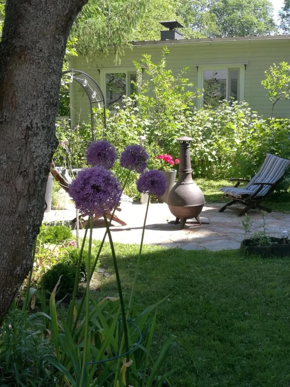 Garden view in Eden Billnäs