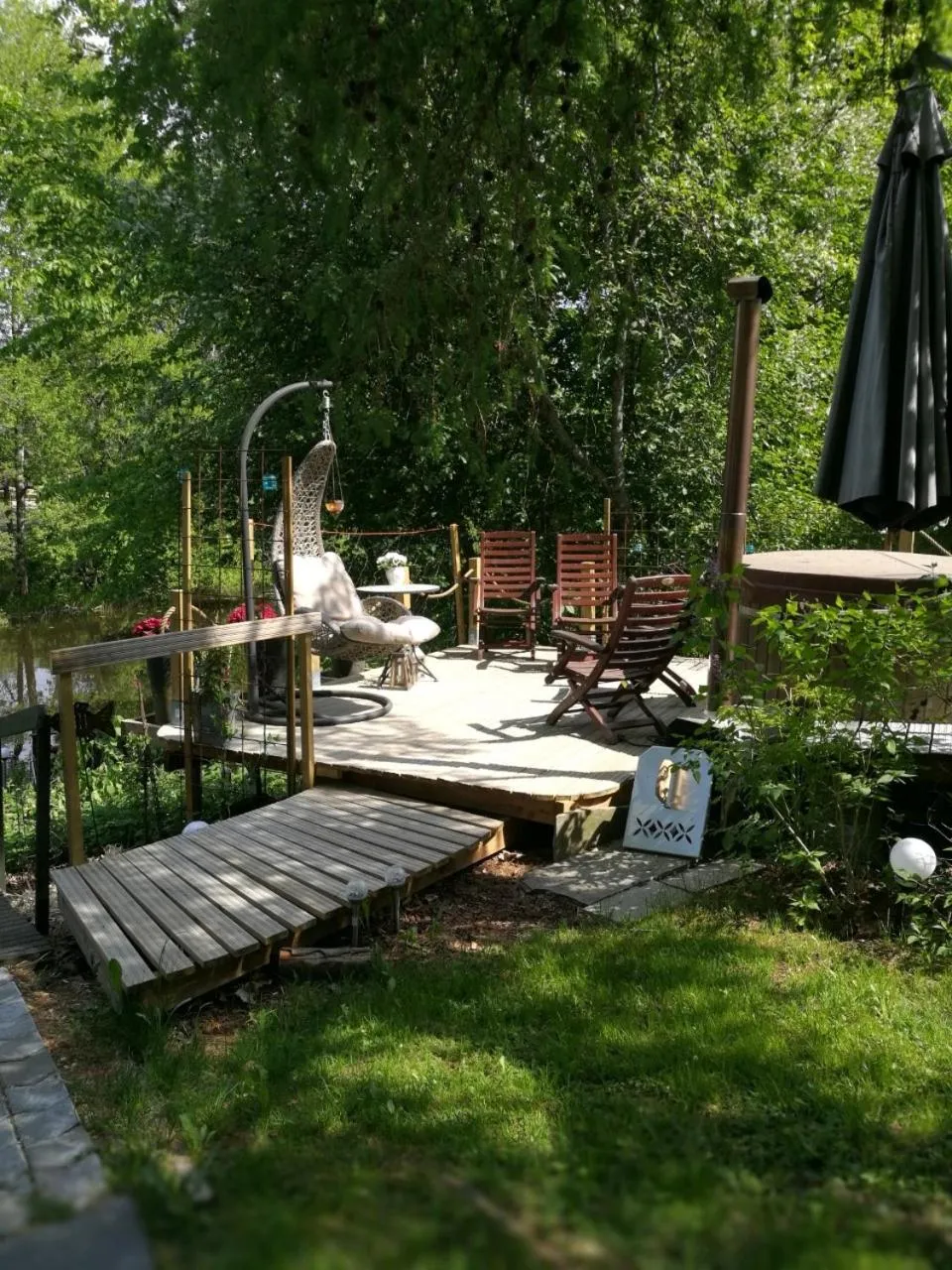 Patio in Eden Billnäs