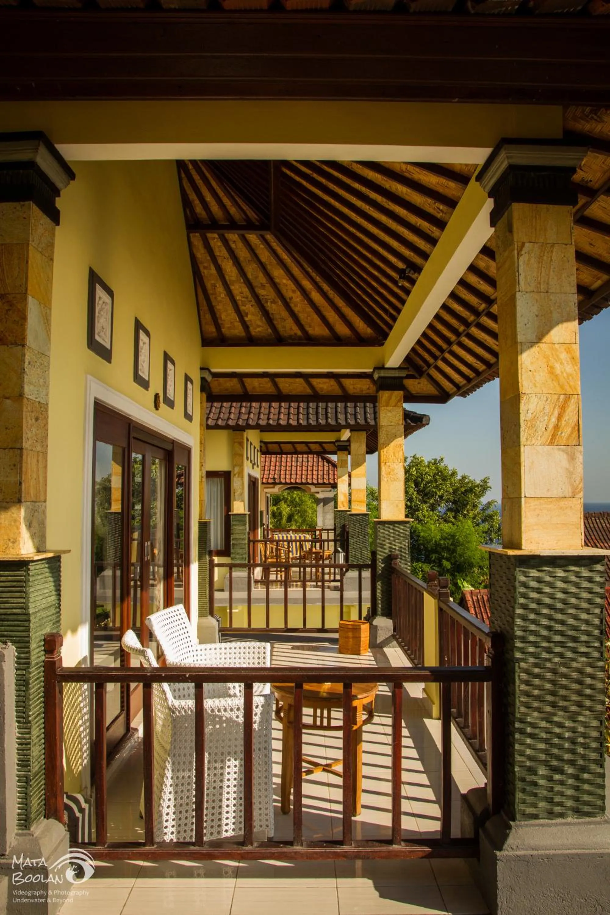 Sea view in Beten Waru Bungalow and Restaurant