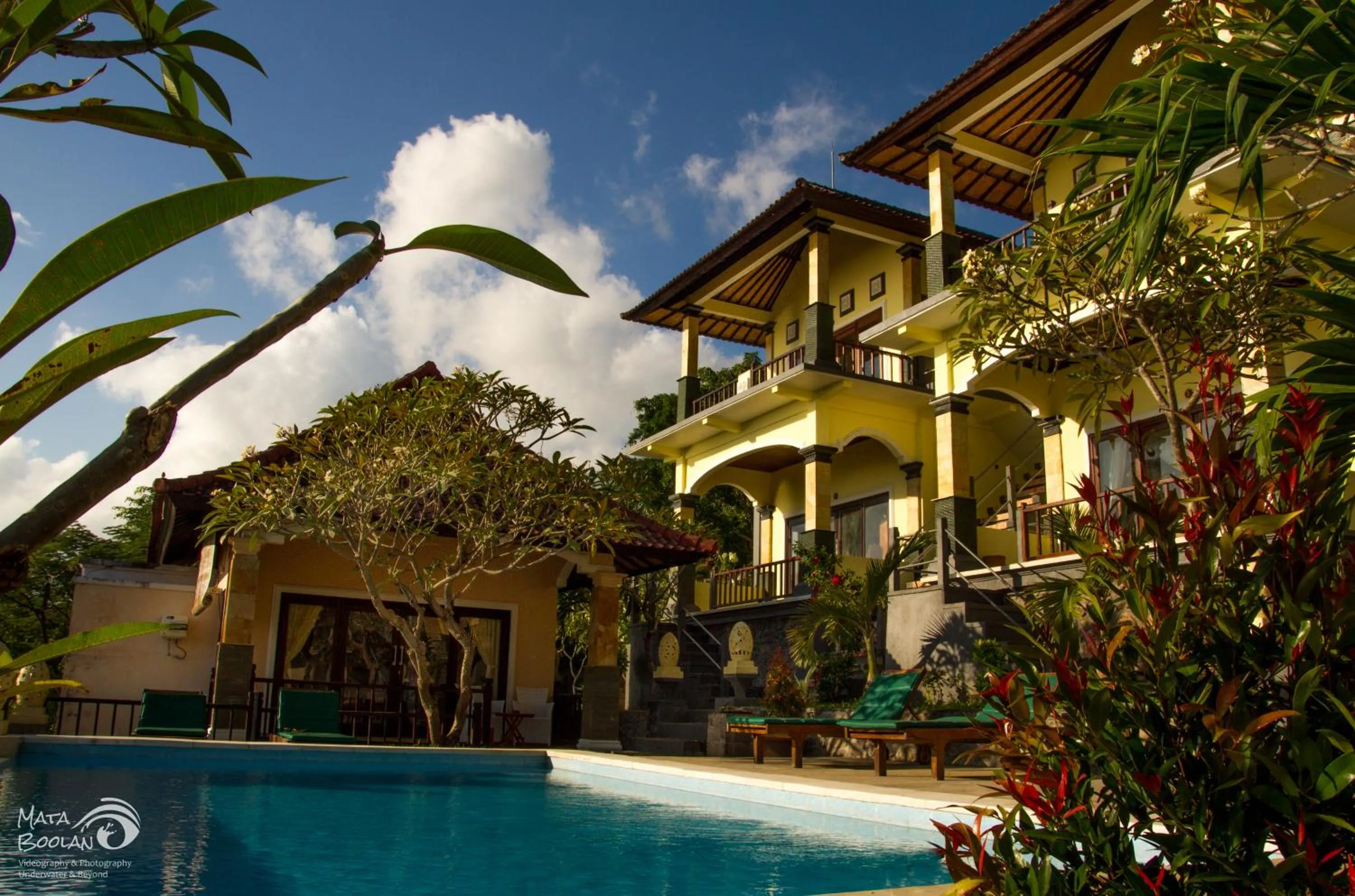 Decorative detail in Beten Waru Bungalow and Restaurant