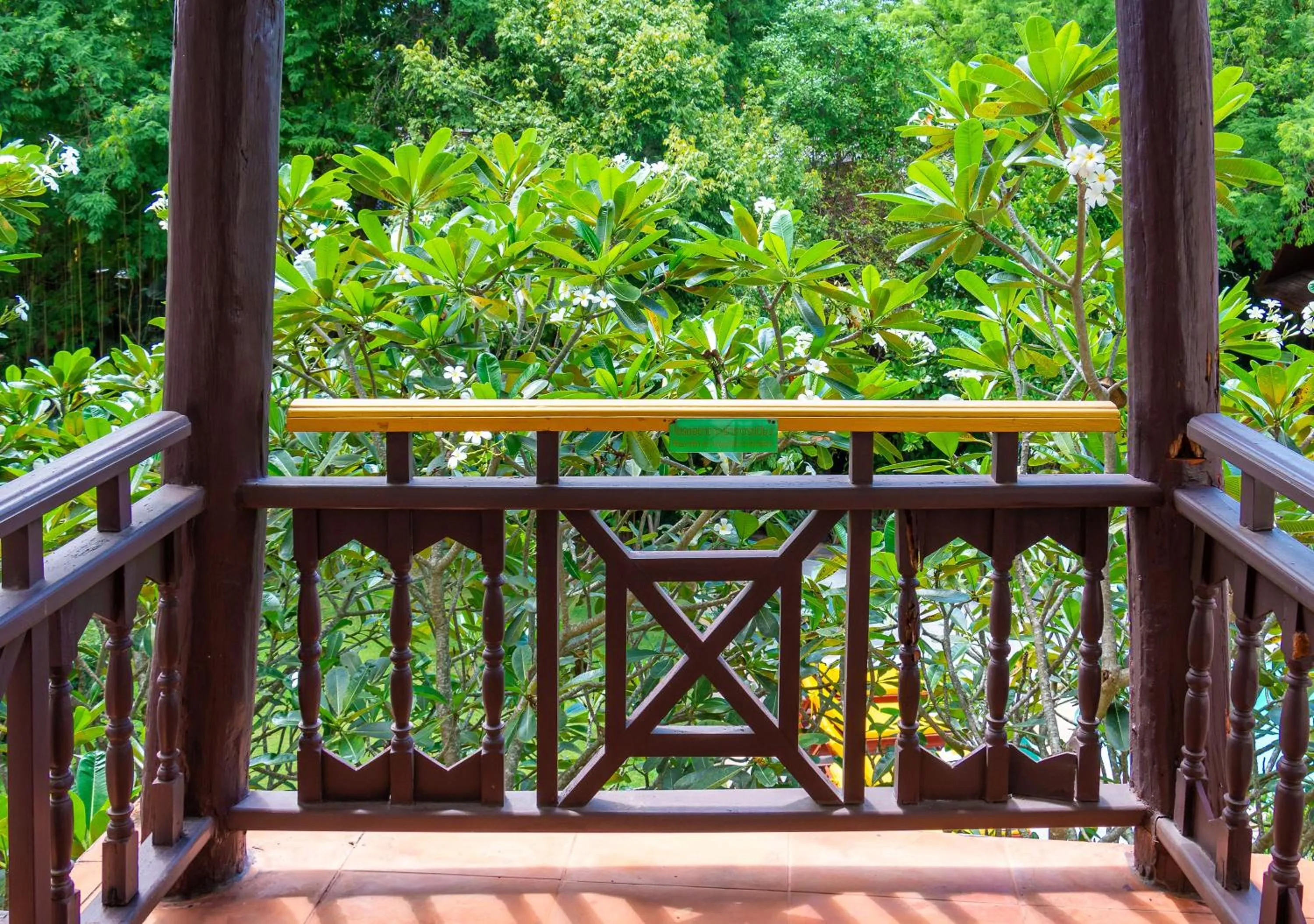 Patio in Phuwanalee Resort
