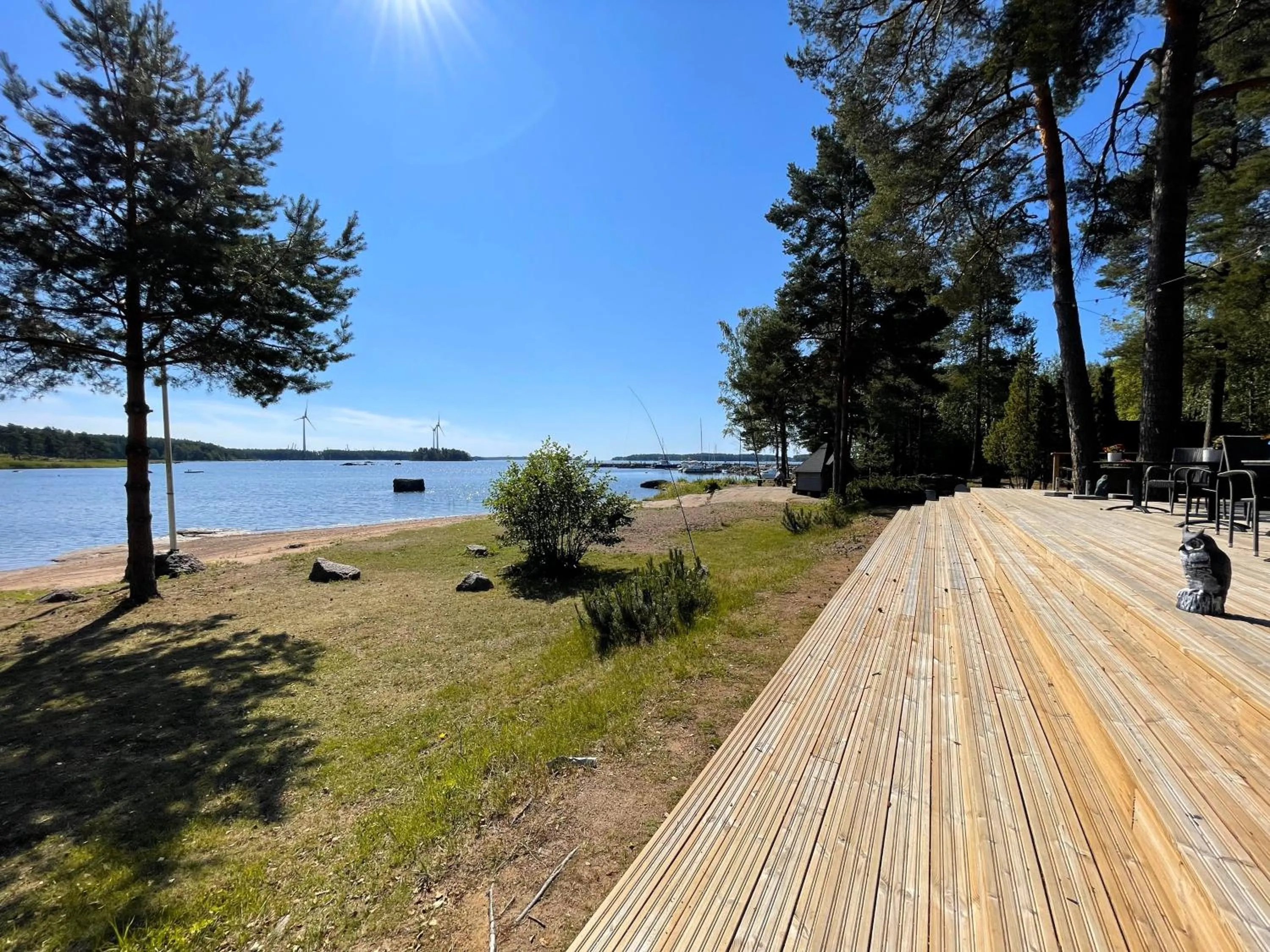 Natural landscape in Beach Hotel Santalahti