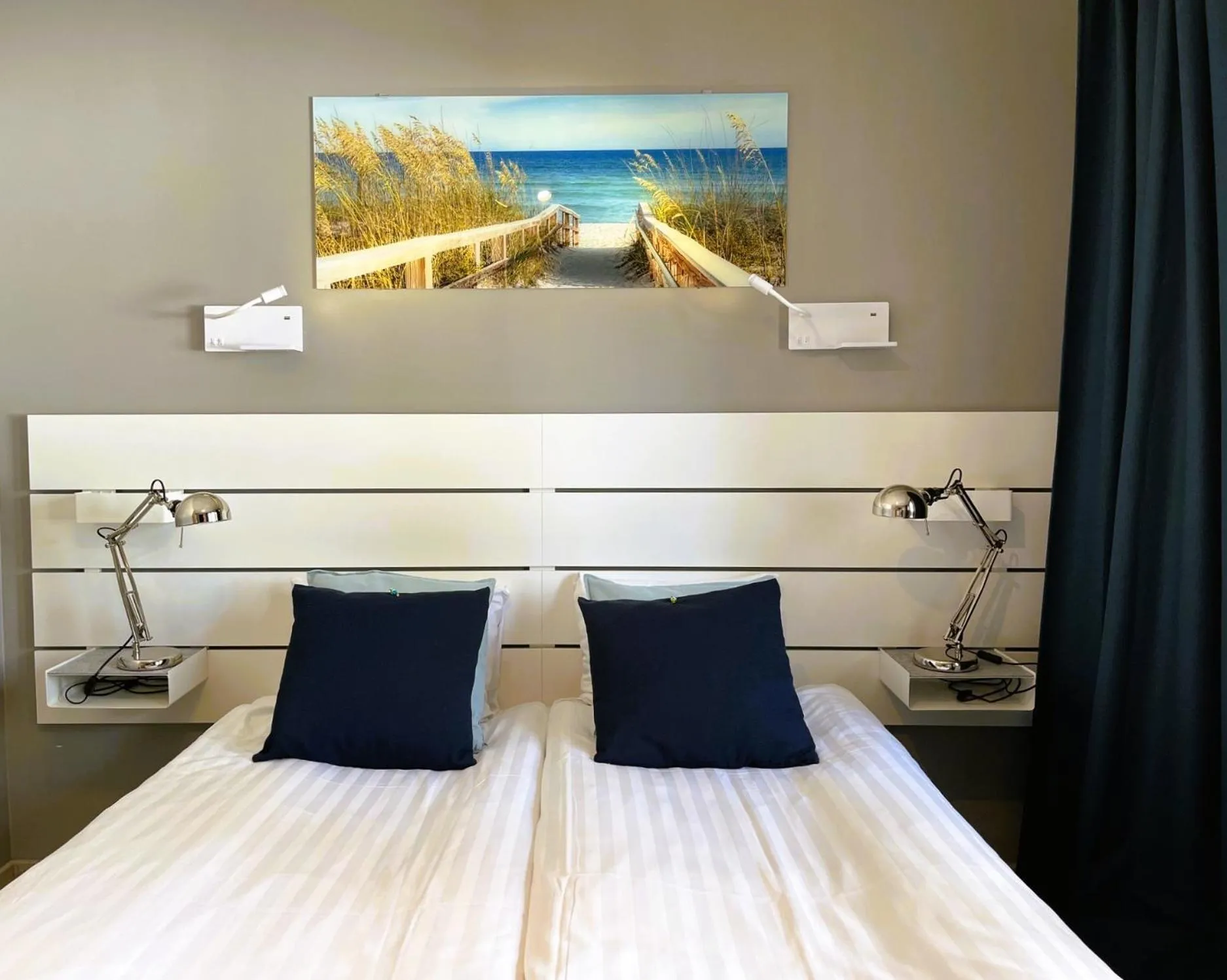 Bed in Beach Hotel Santalahti